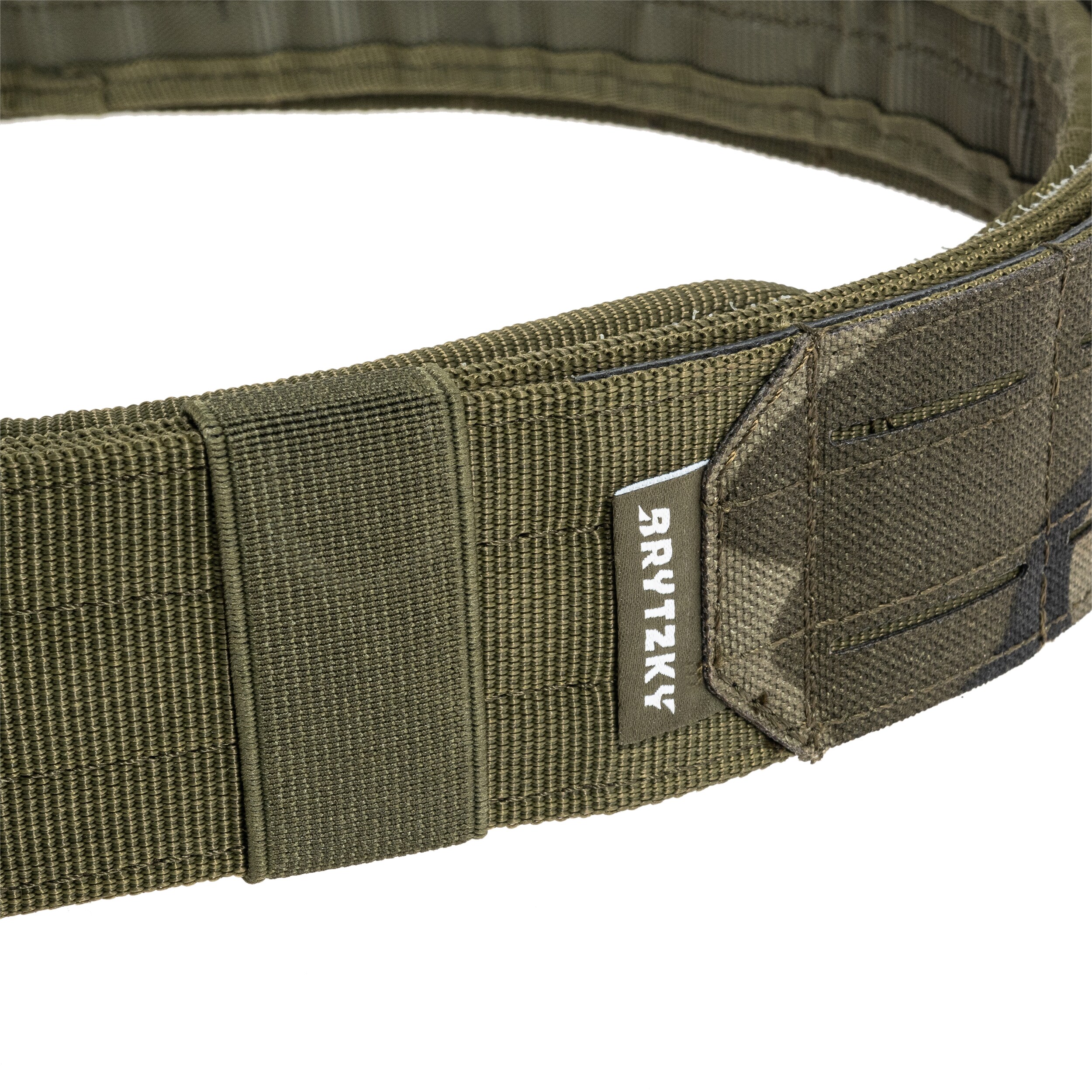 Brytzky Tactical MOLLE Laser Cut Belt with inner belt - wz.93 Pantera PL Woodland
