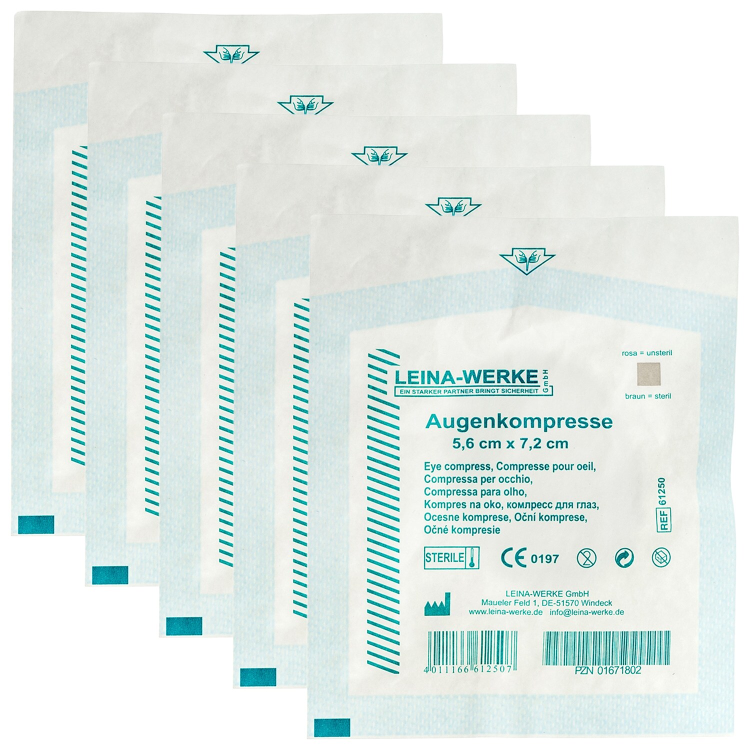 Vera Eye Compress 56x72 - 5 pcs.