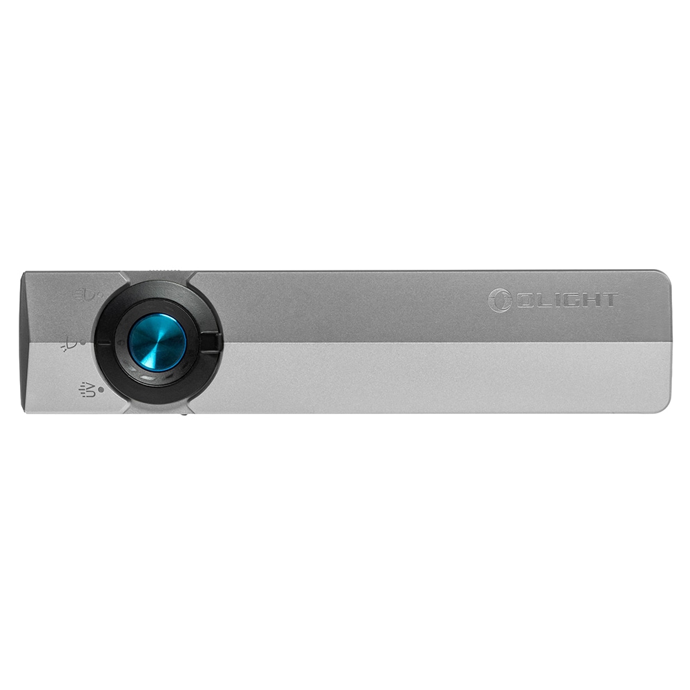 Olight ArkPro Class 1 Cool White Flashlight Silver Graphite - 1500 lumens