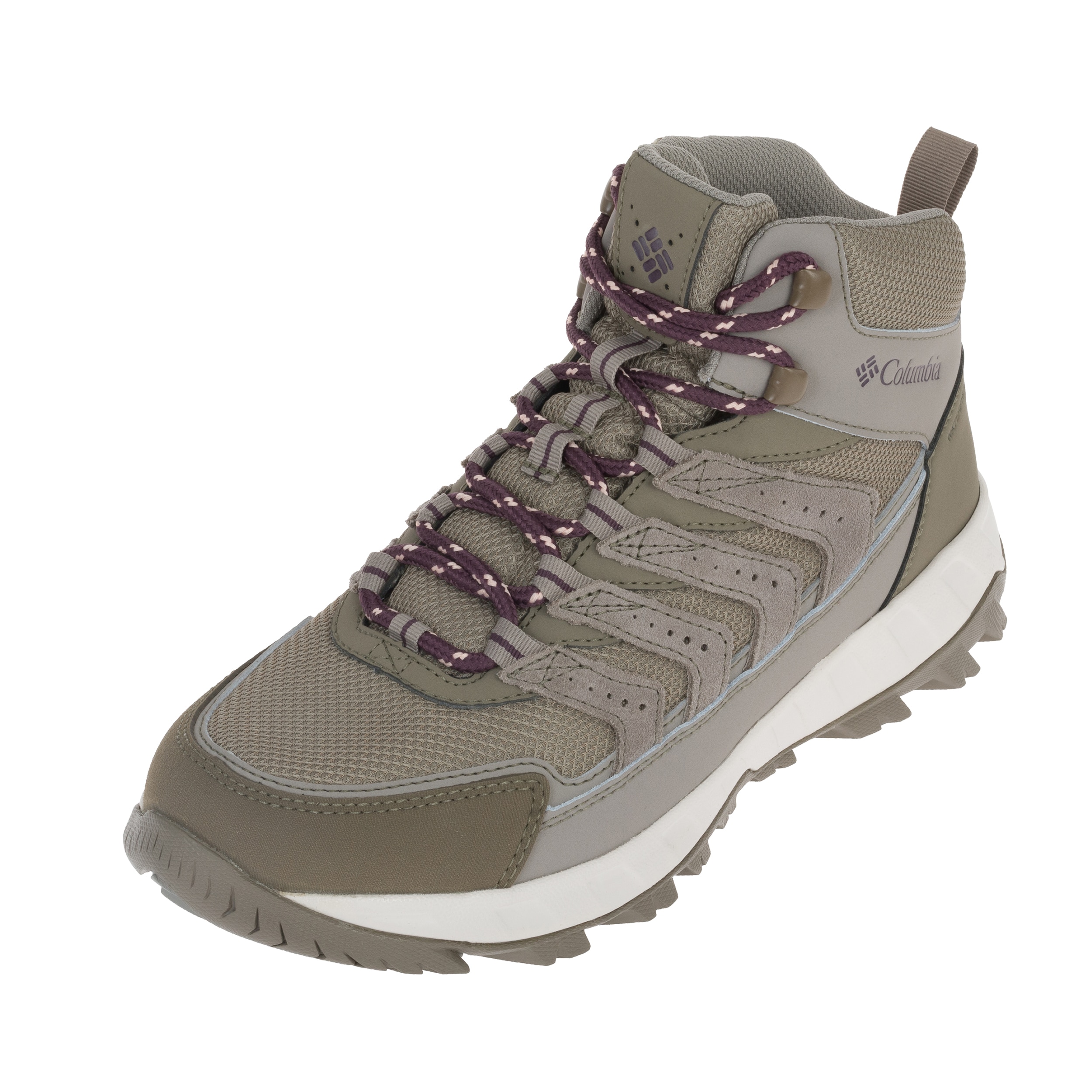 Columbia Strata Trail Mid Waterproof Women's Boots - Kettle/Blush Rose