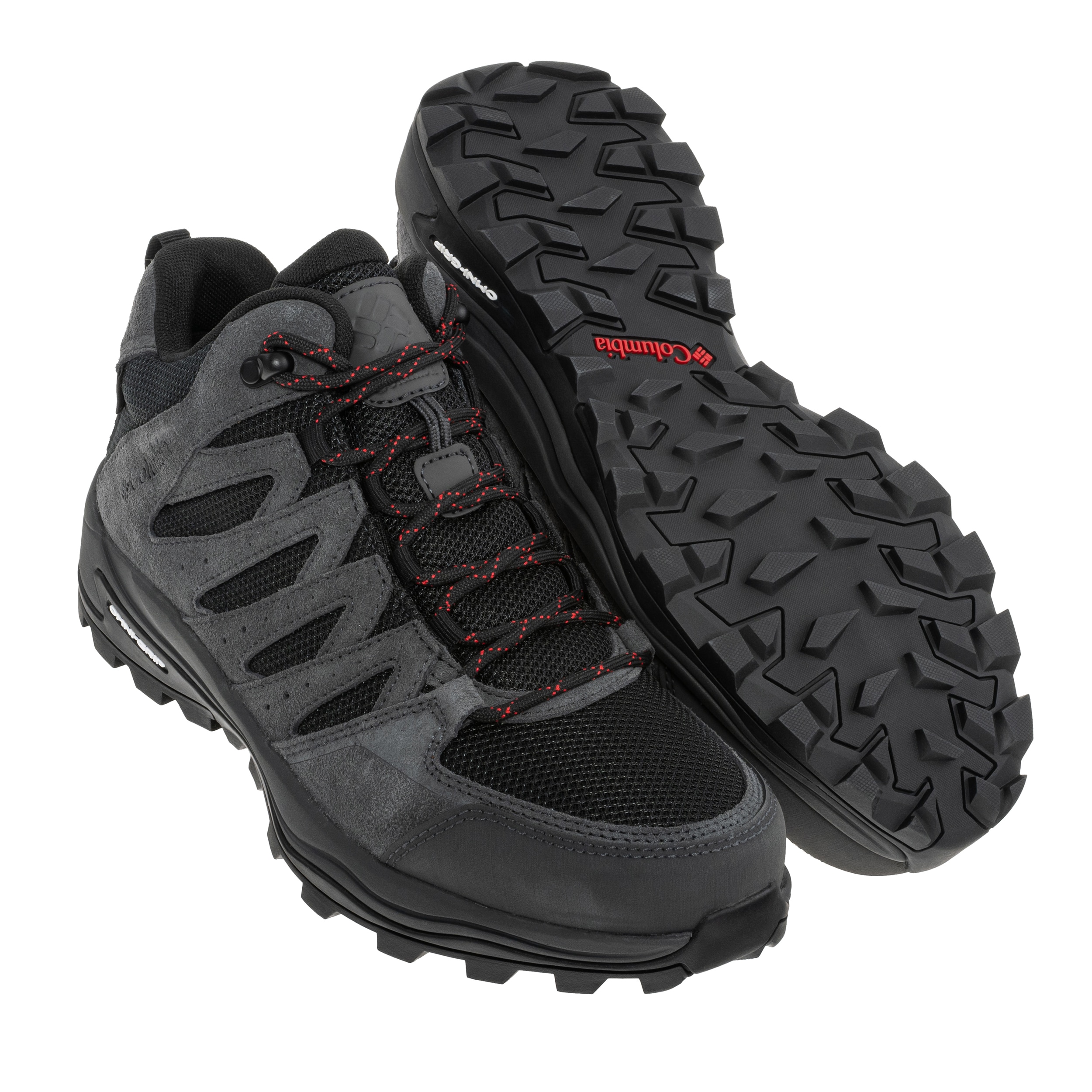 Columbia Redmond IV MID Waterproof Shoes - Black/Mountain Red