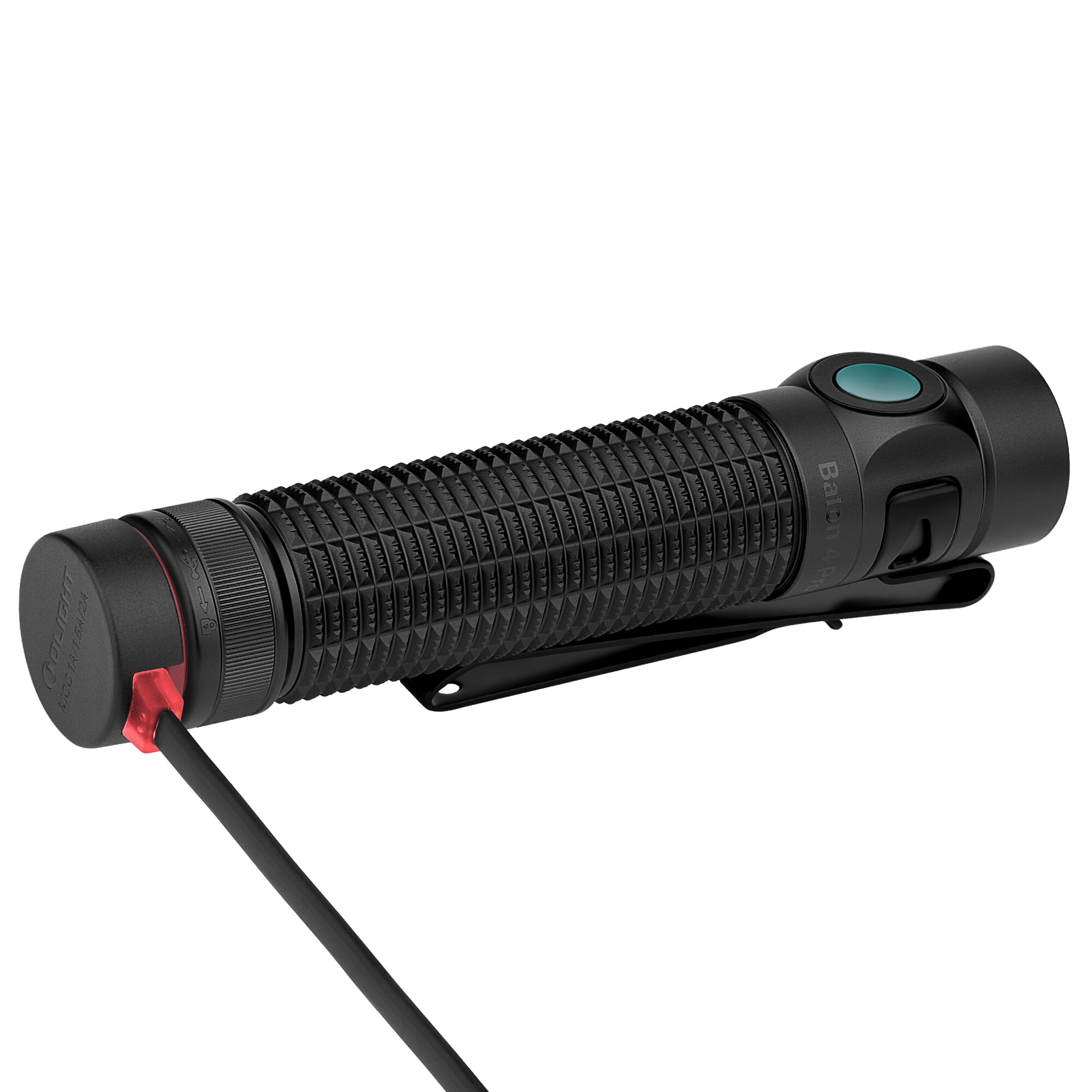 Olight Baton 4 Pro Flashlight Matte Black - 1600 lumens