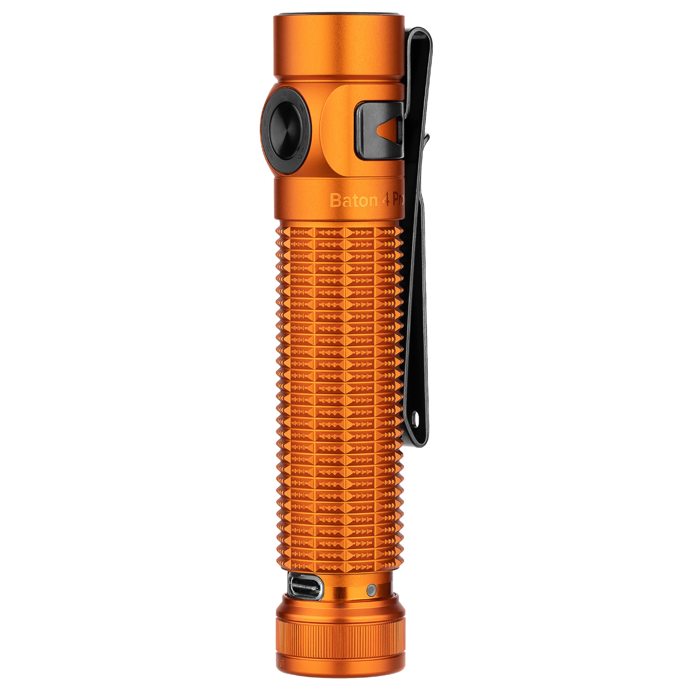 Olight Baton 4 Pro Flashlight Orange - 1600 lumens