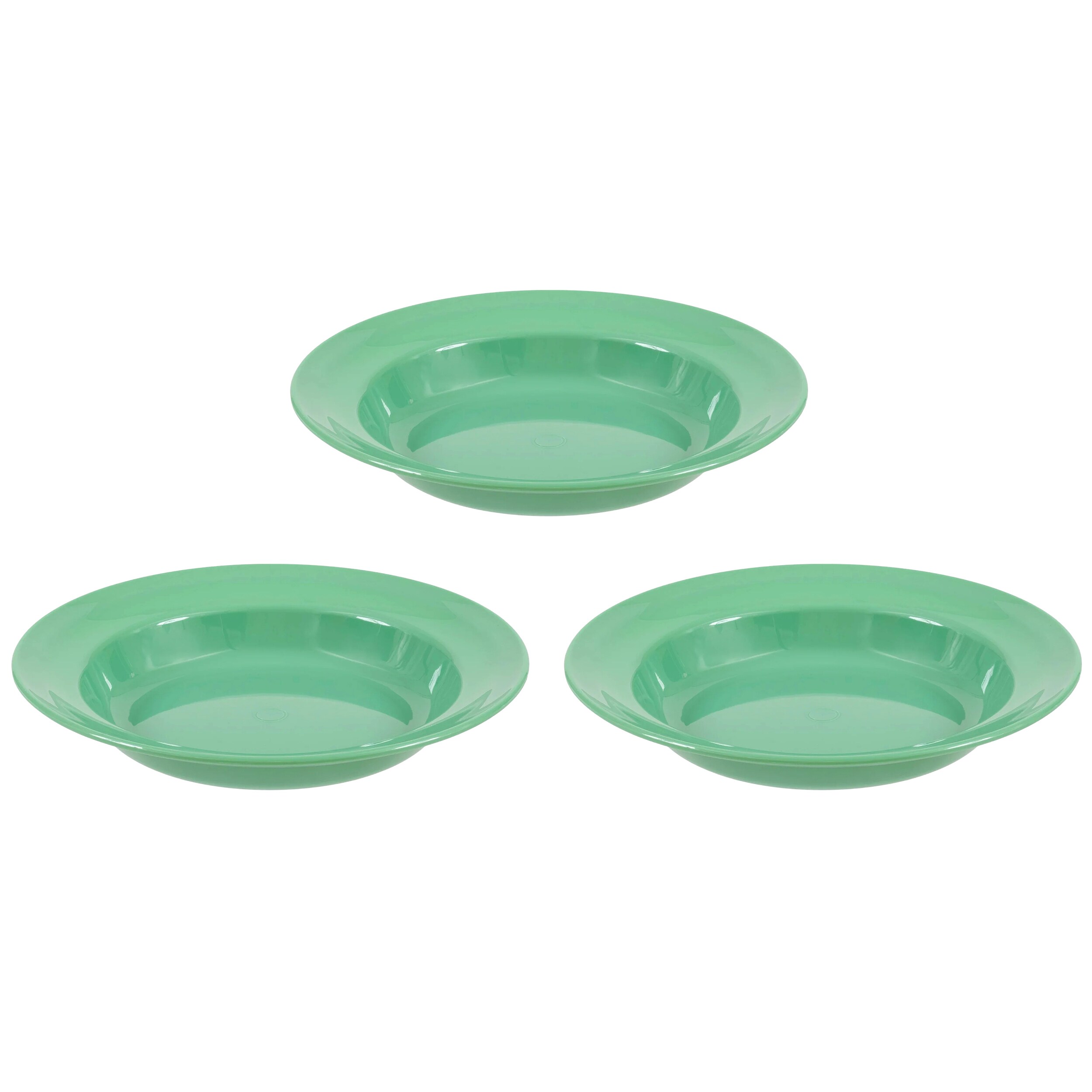Highlander Outdoor Deep Plate 22 cm Sage - 3 pcs.