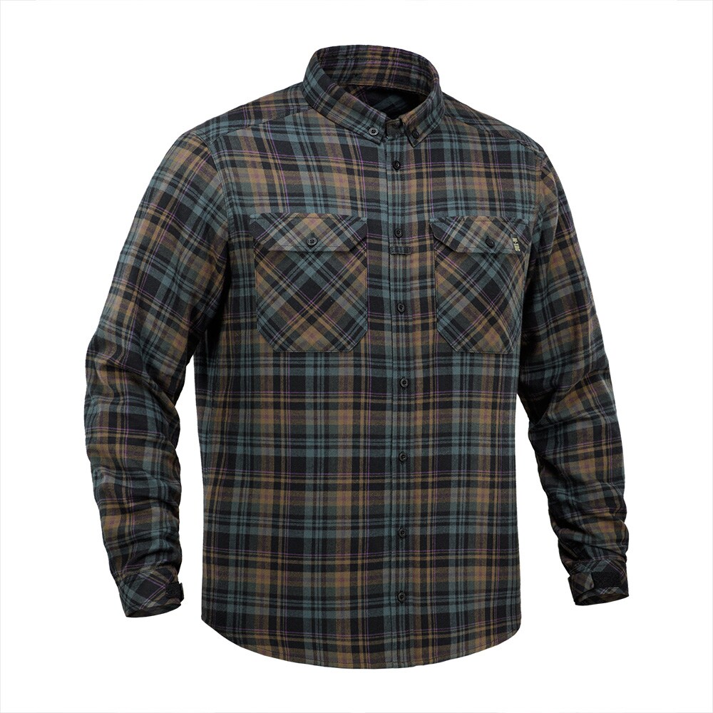 M-Tac Lumberjack Merino Cold Weather Shirt - Blue/Yellow
