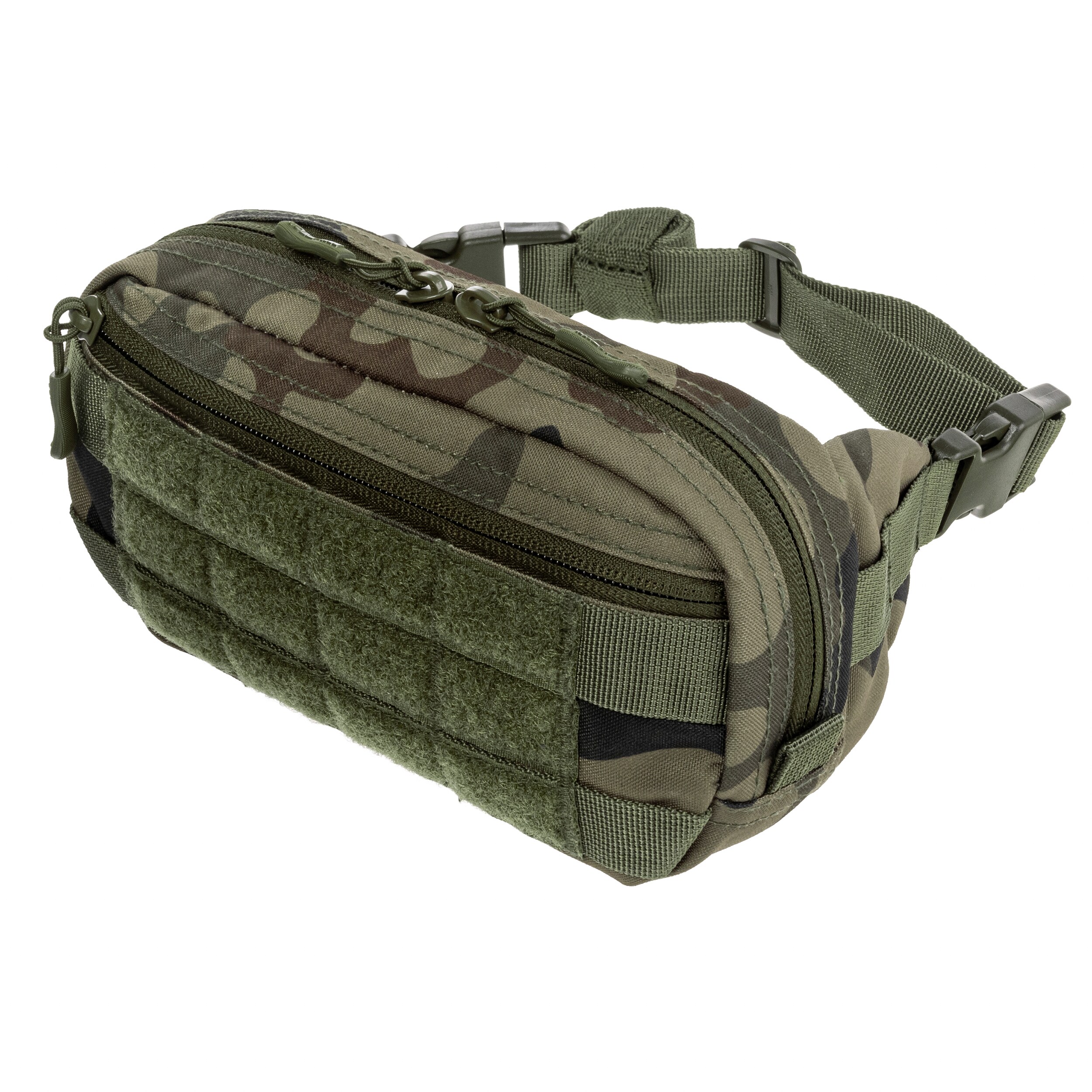 Mil-Tec Fanny Pack MOLLE Waist Bag - wz.93 Pantera PL Woodland