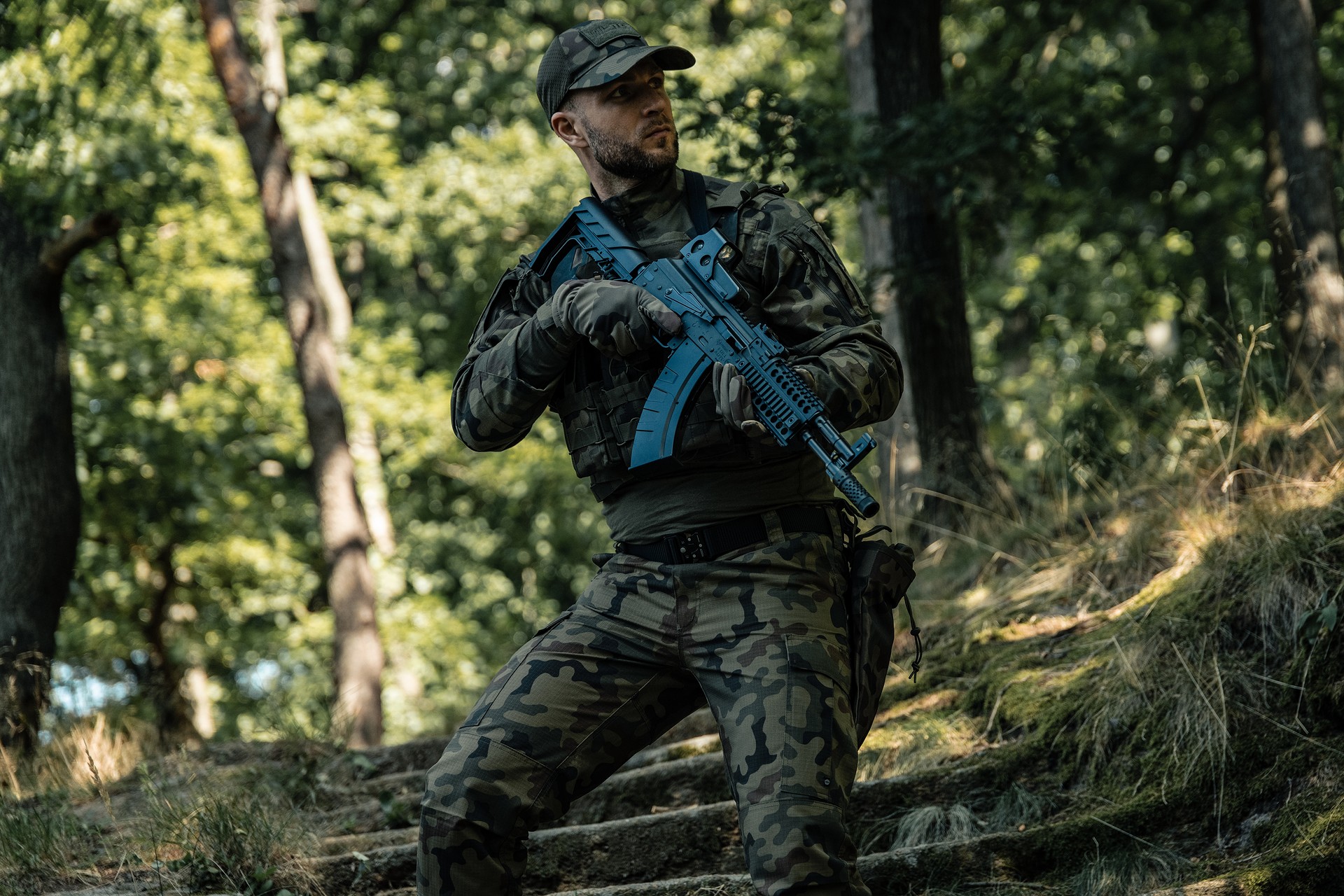 Mil-Tec Tactical Field 2.0 Sweatshirt - wz.93 Pantera PL Woodland