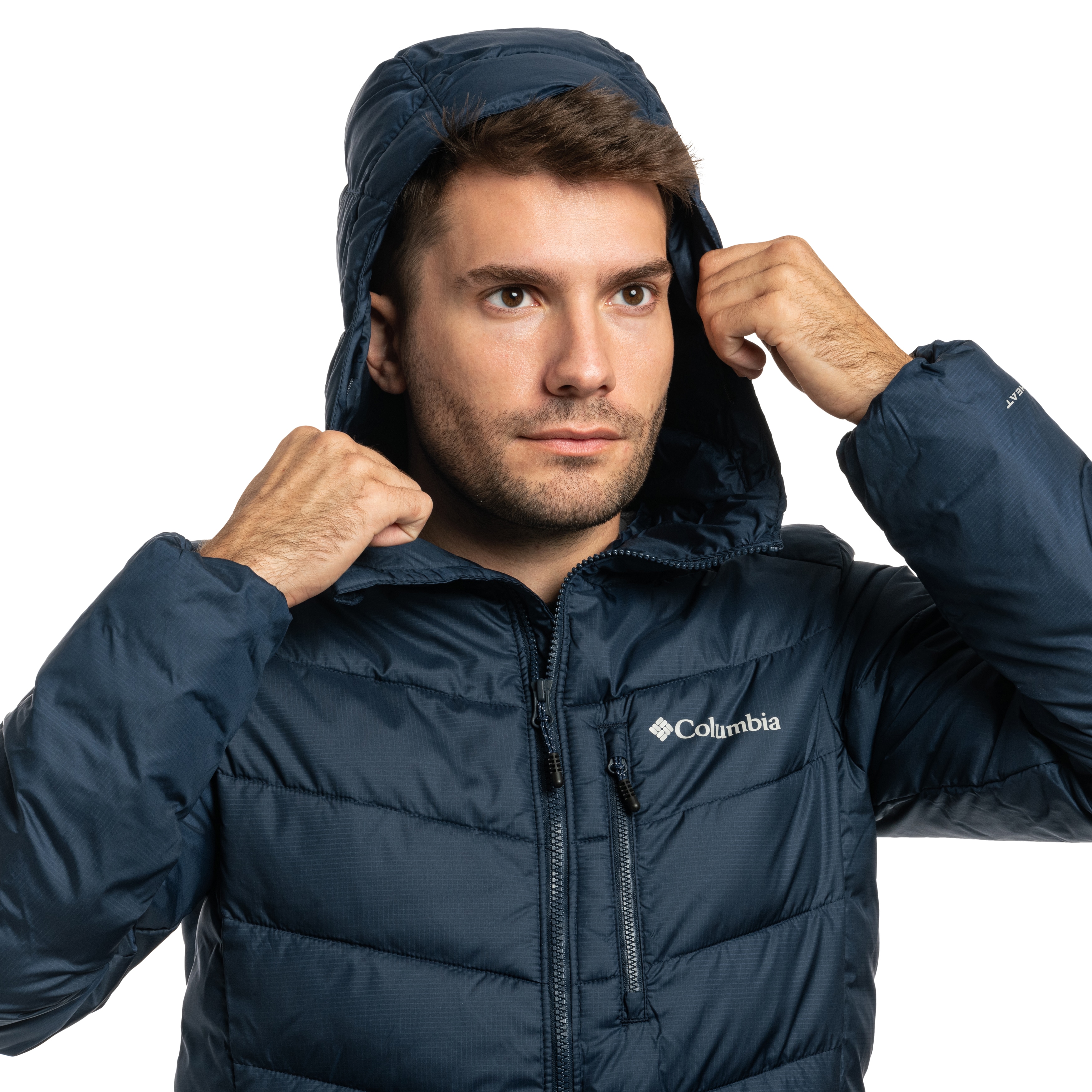 Columbia Labyrinth Loop II Insulated Hooded Jacket - Collegiate Navy