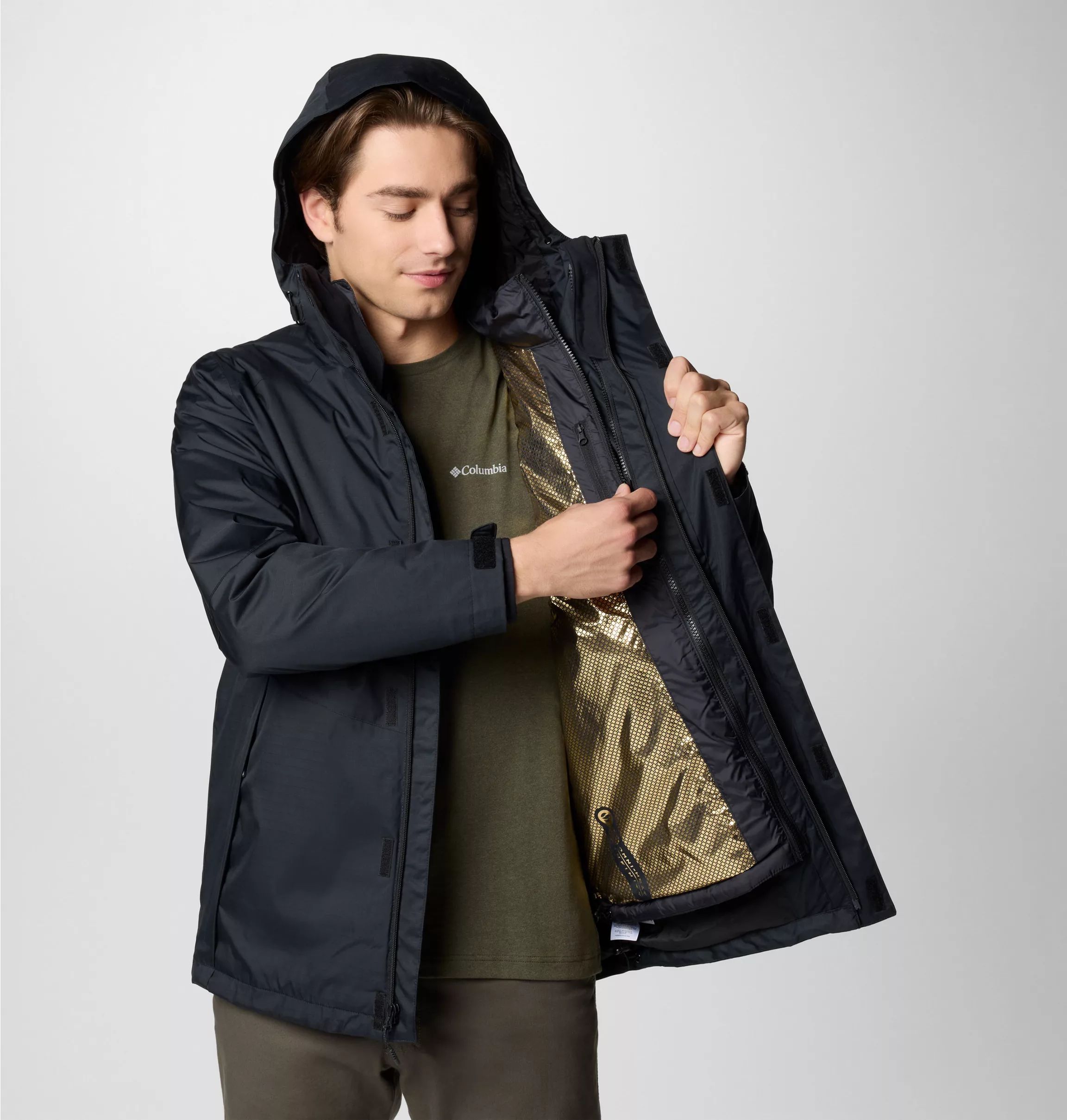 Columbia Oak Harbor Waterproof Insulated Jacket - Black