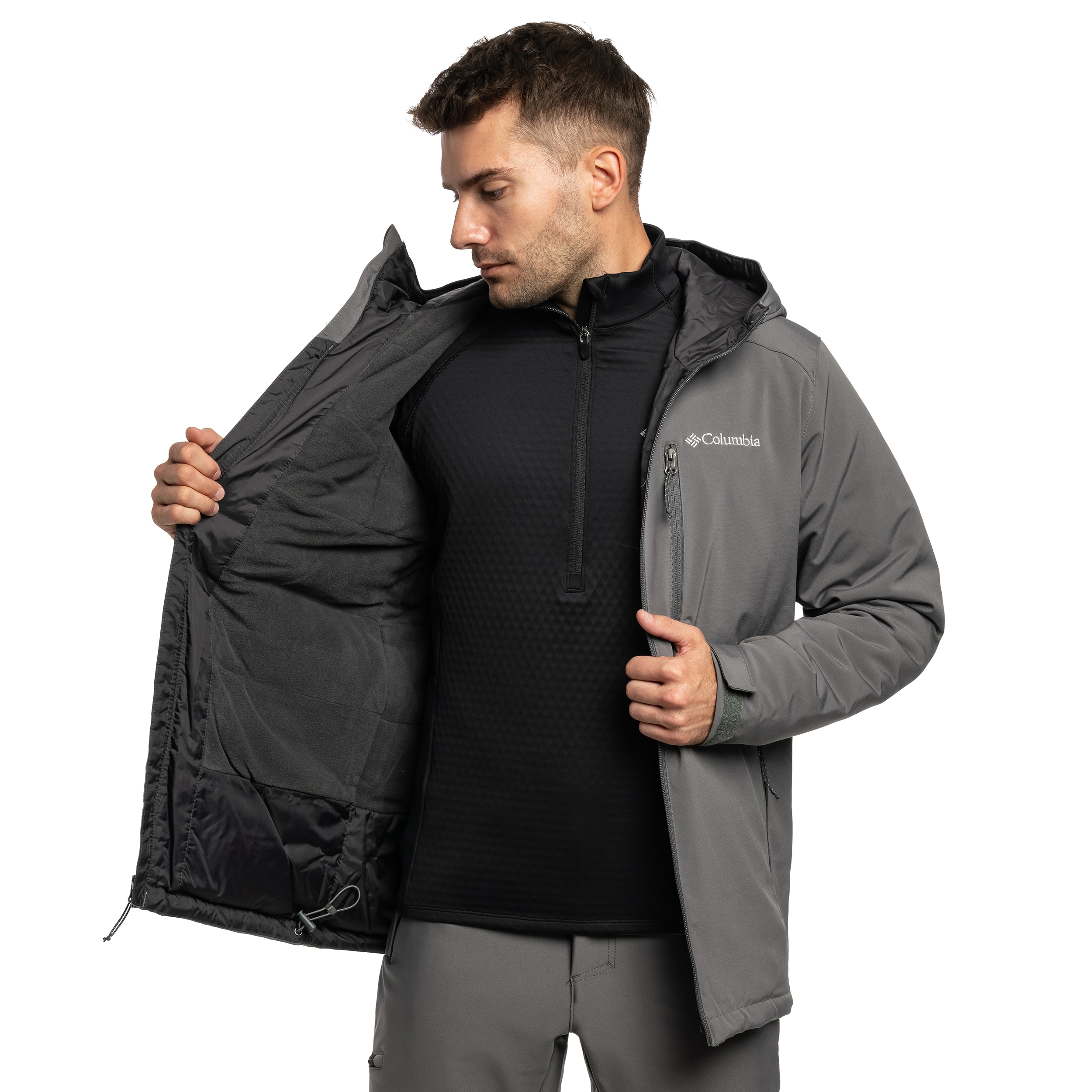 Columbia Gate Racer II Softshell Jacket - City Grey