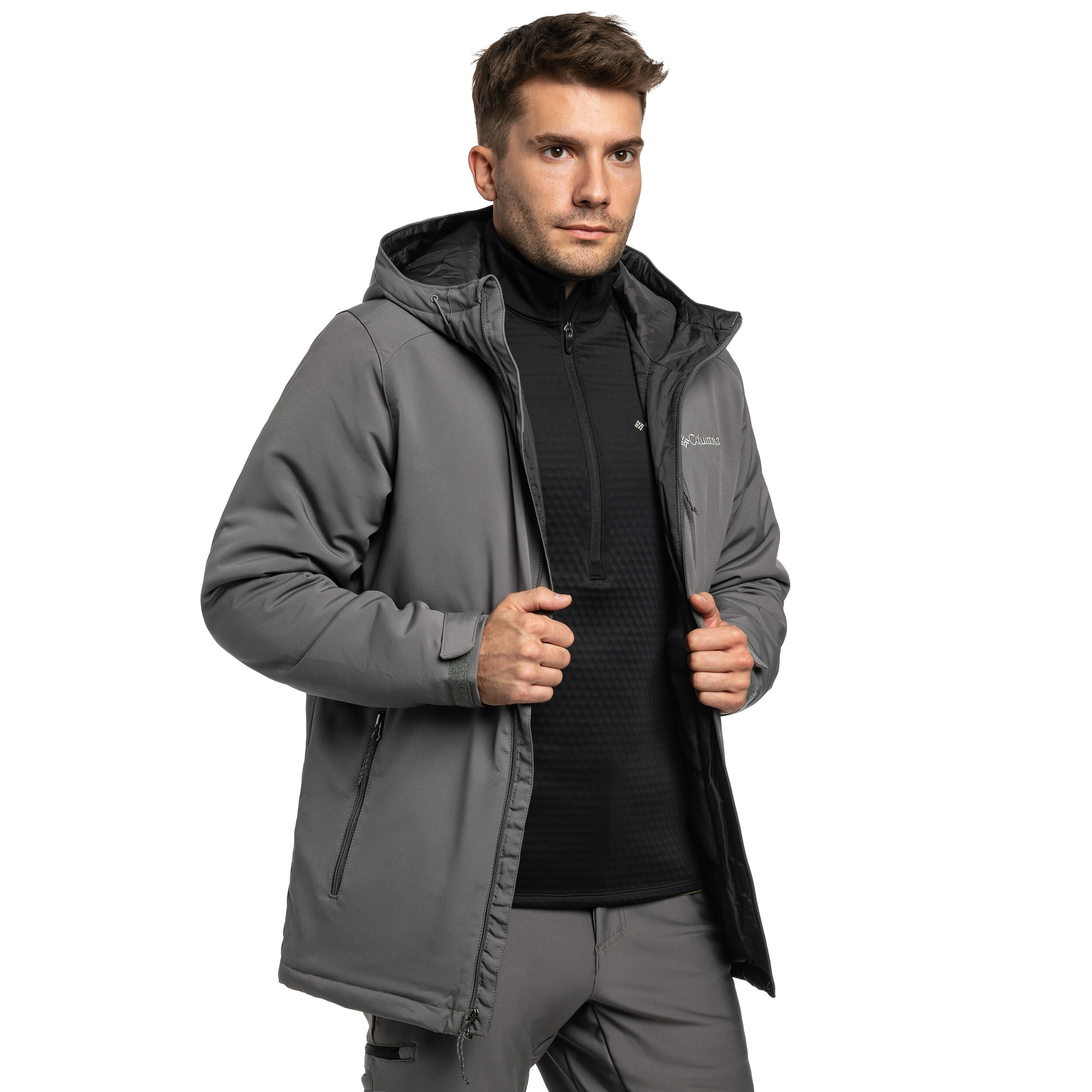 Columbia Gate Racer II Softshell Jacket - City Grey