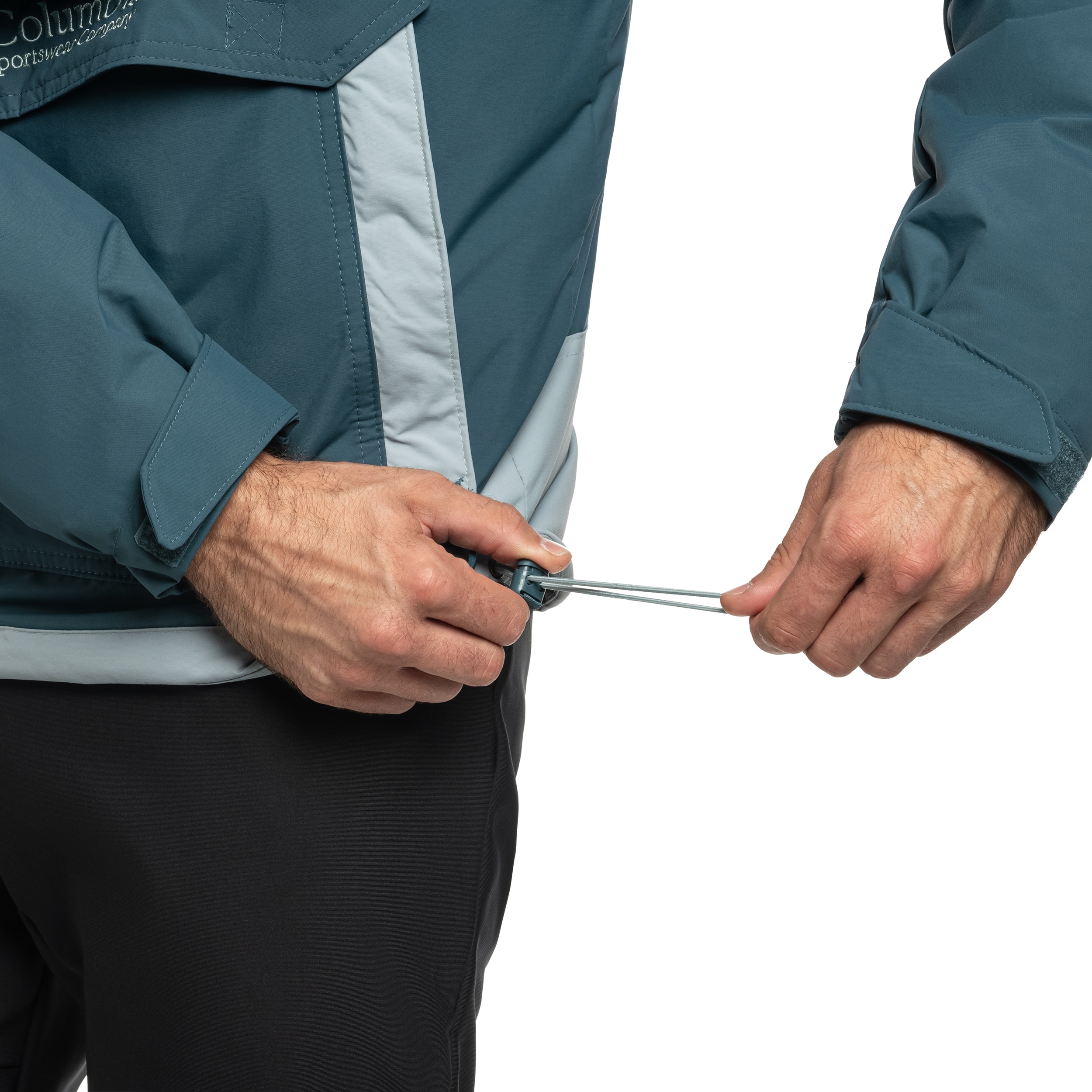 Columbia Challenger II Pullover Anorak Jacket - Everblue/Crushed Blue