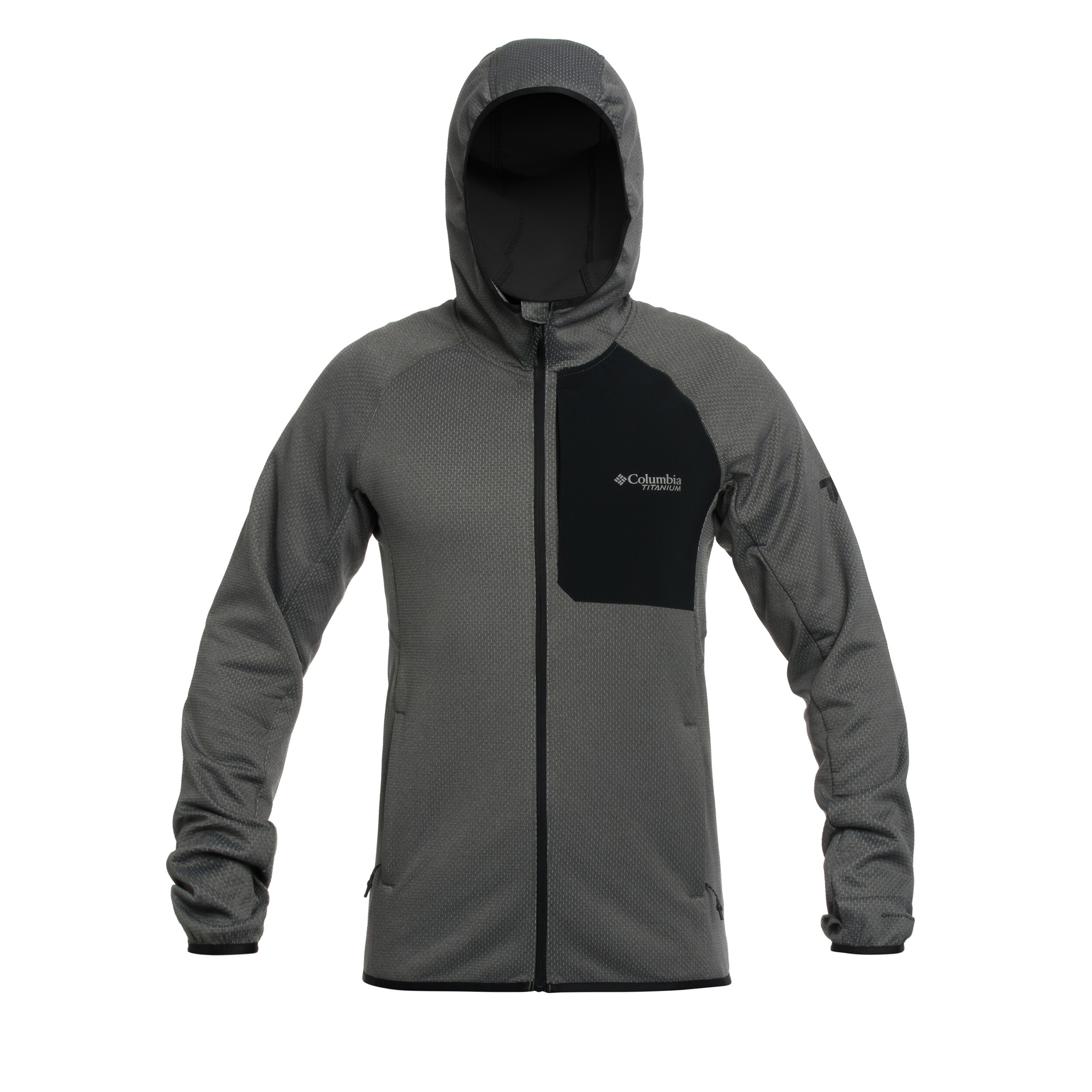 Columbia Triple Canyon II Hooded Sweatshirt City Grey/Black - Main Image