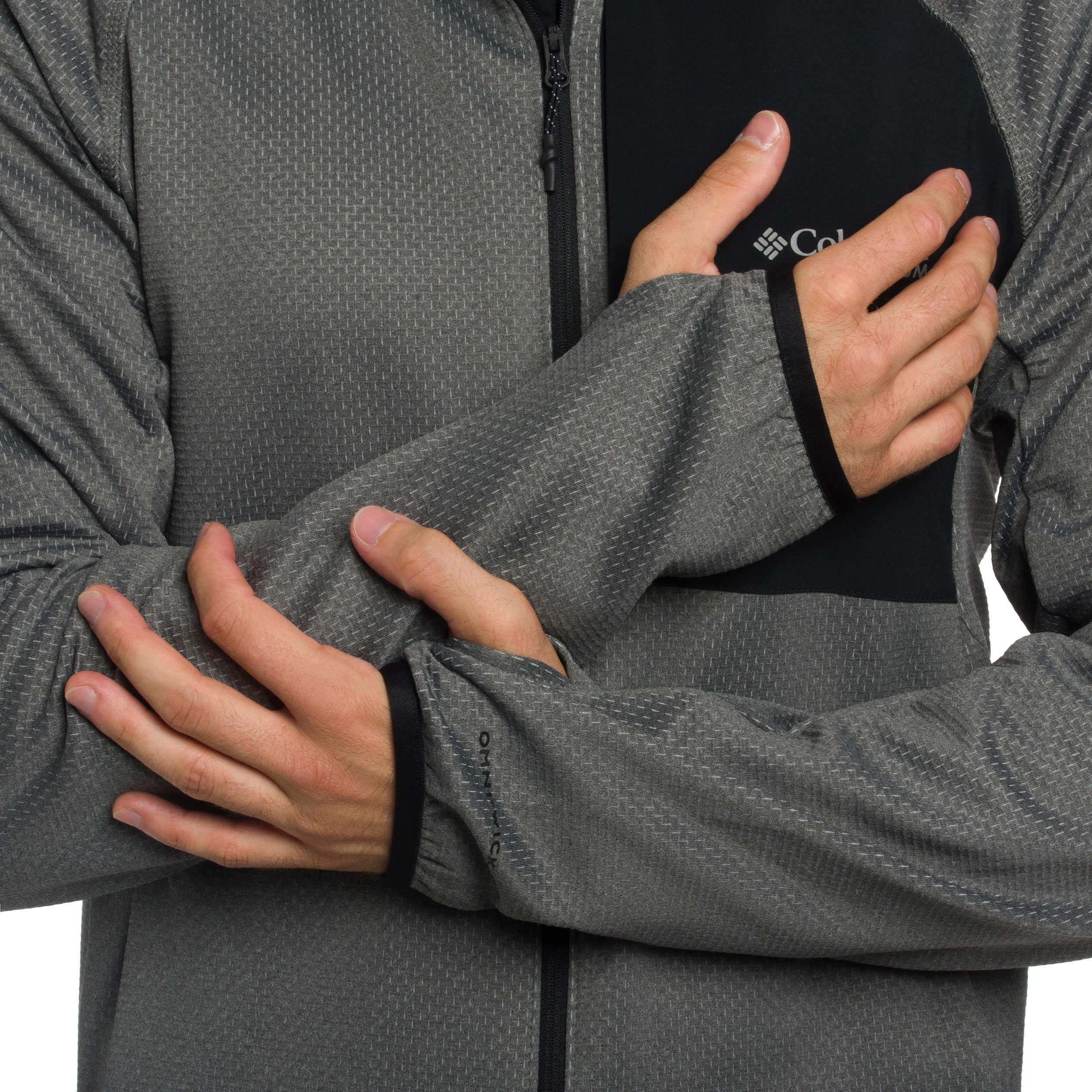 Columbia Triple Canyon II Hooded Sweatshirt - City Grey/Black