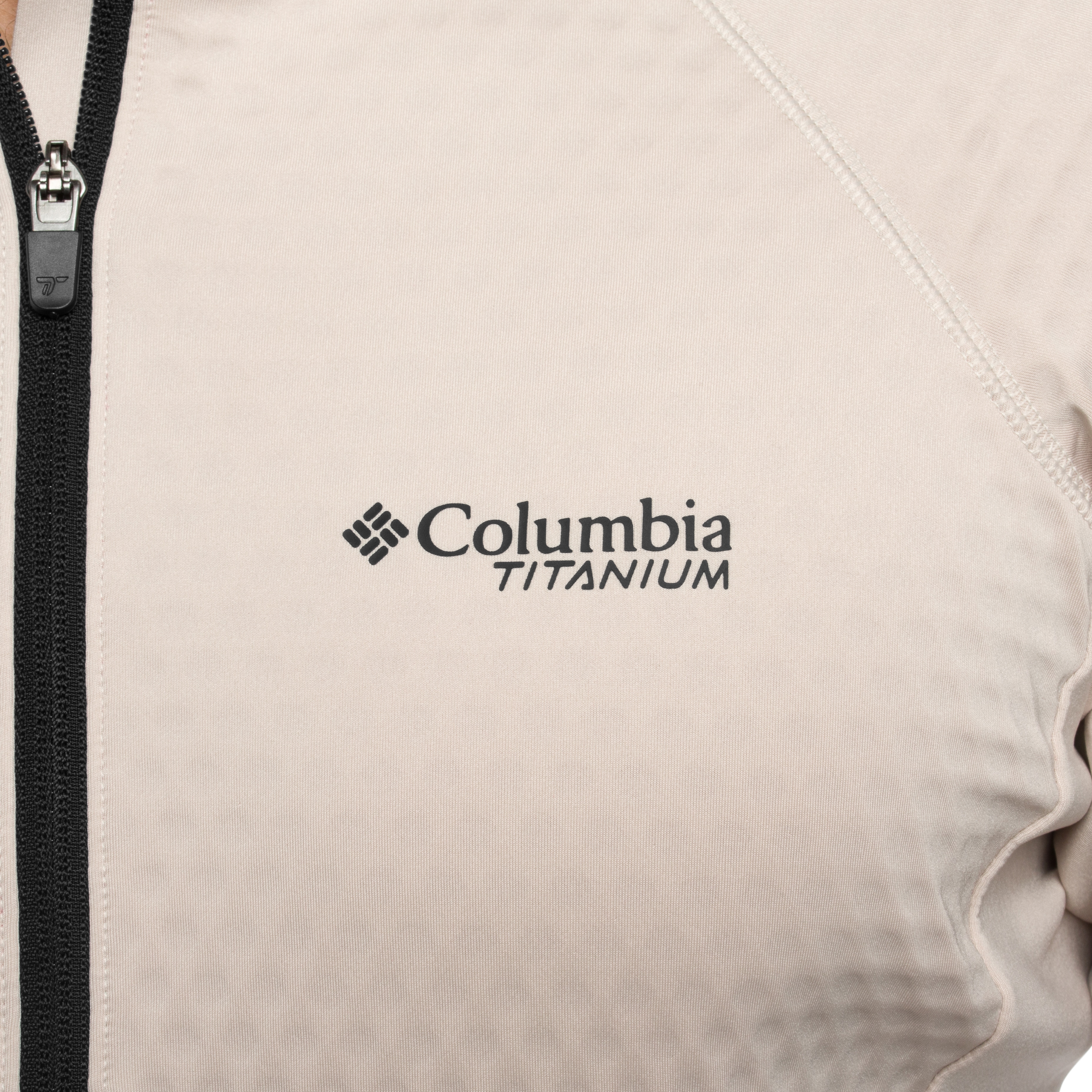 Columbia Crystal Leaf Omni-Heat Helix Technical Half Zip Fleece - Dark Stone/Black