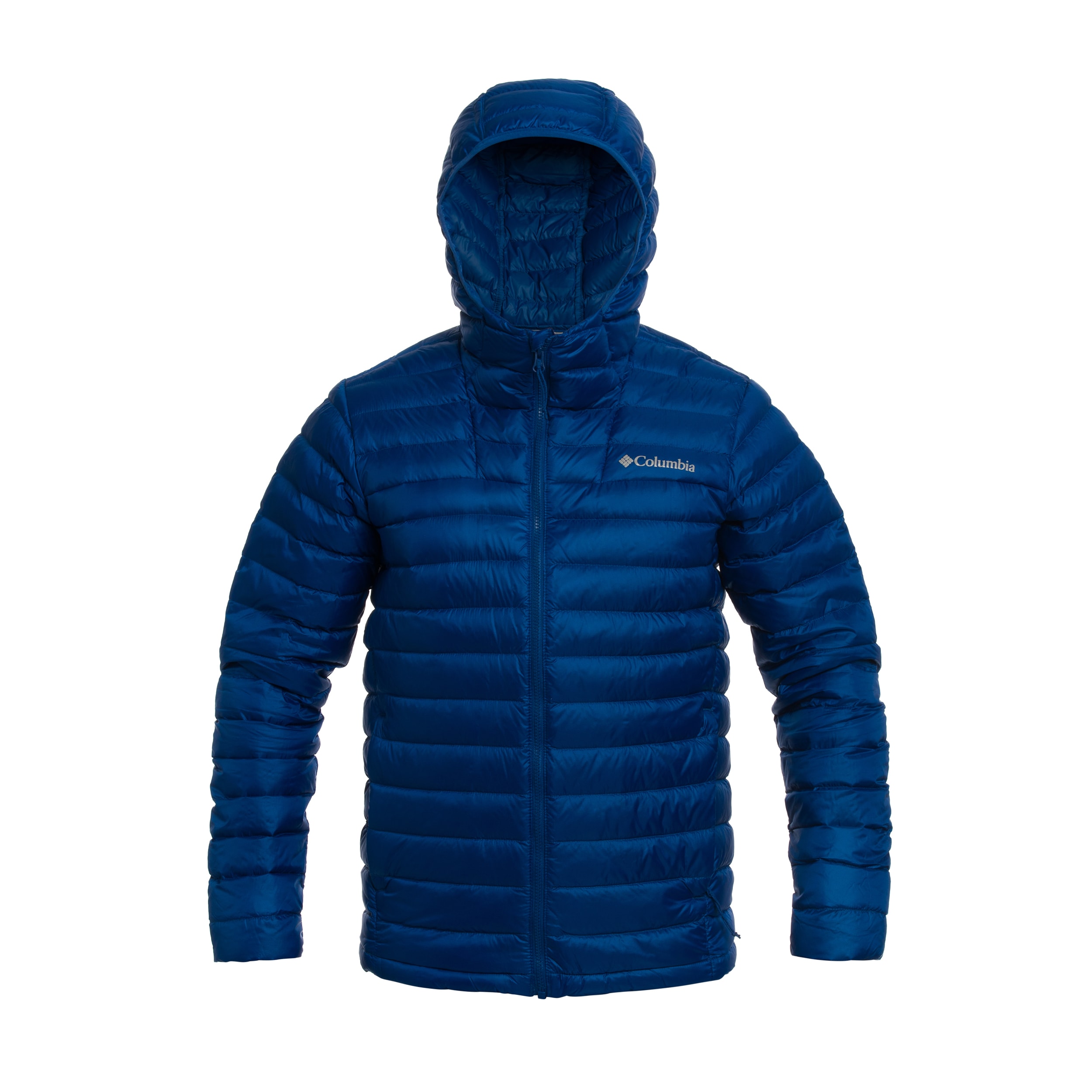 Columbia Corelite Down Hooded Jacket - Mountain Blue