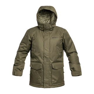 Columbia Pines Lake™ Parka Invernale Uomo | Caldo E Idrorepellente | Con Omni-Heat | Taglia S, Nero