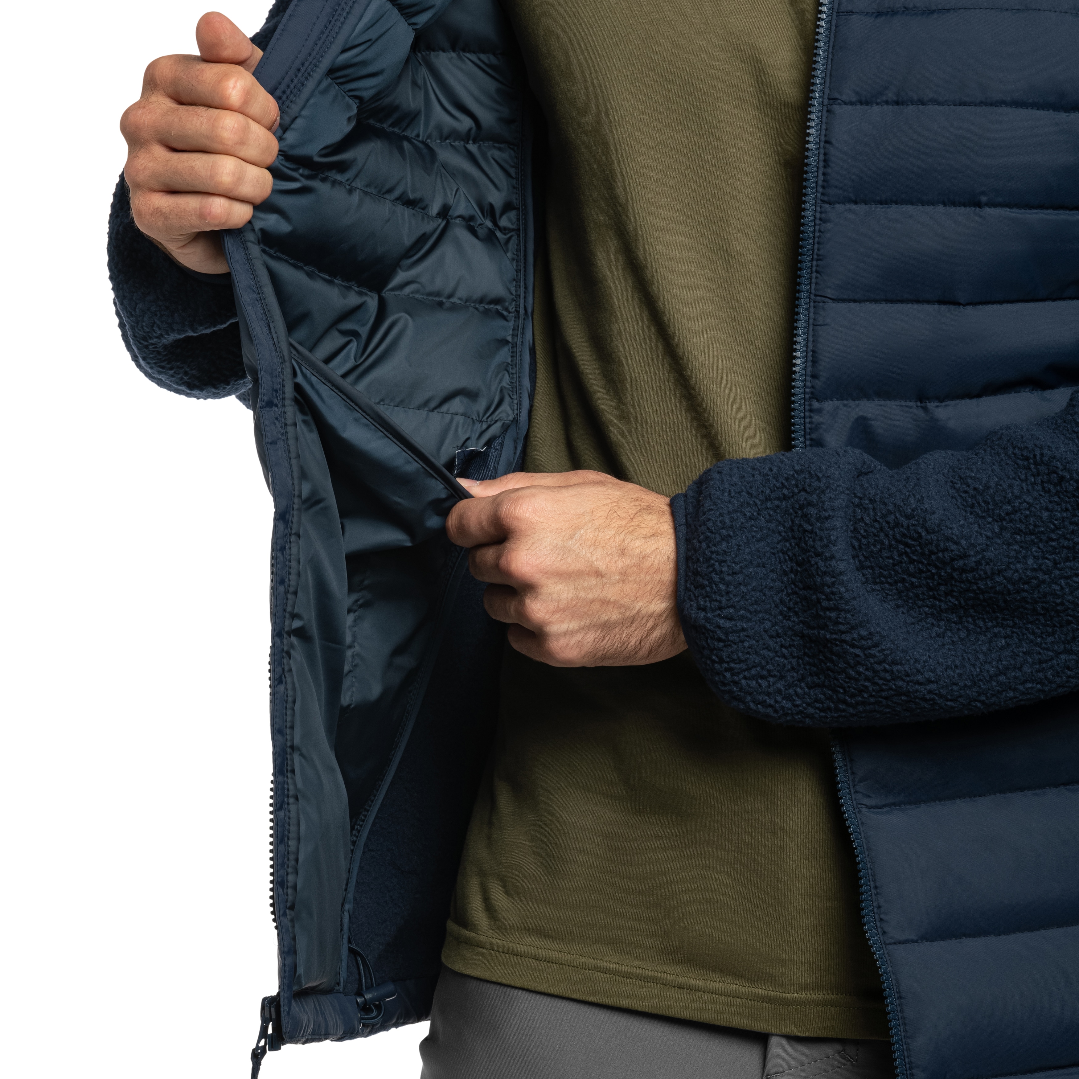 Columbia Juniper Peak Hybrid Down Jacket - Collegiate Navy