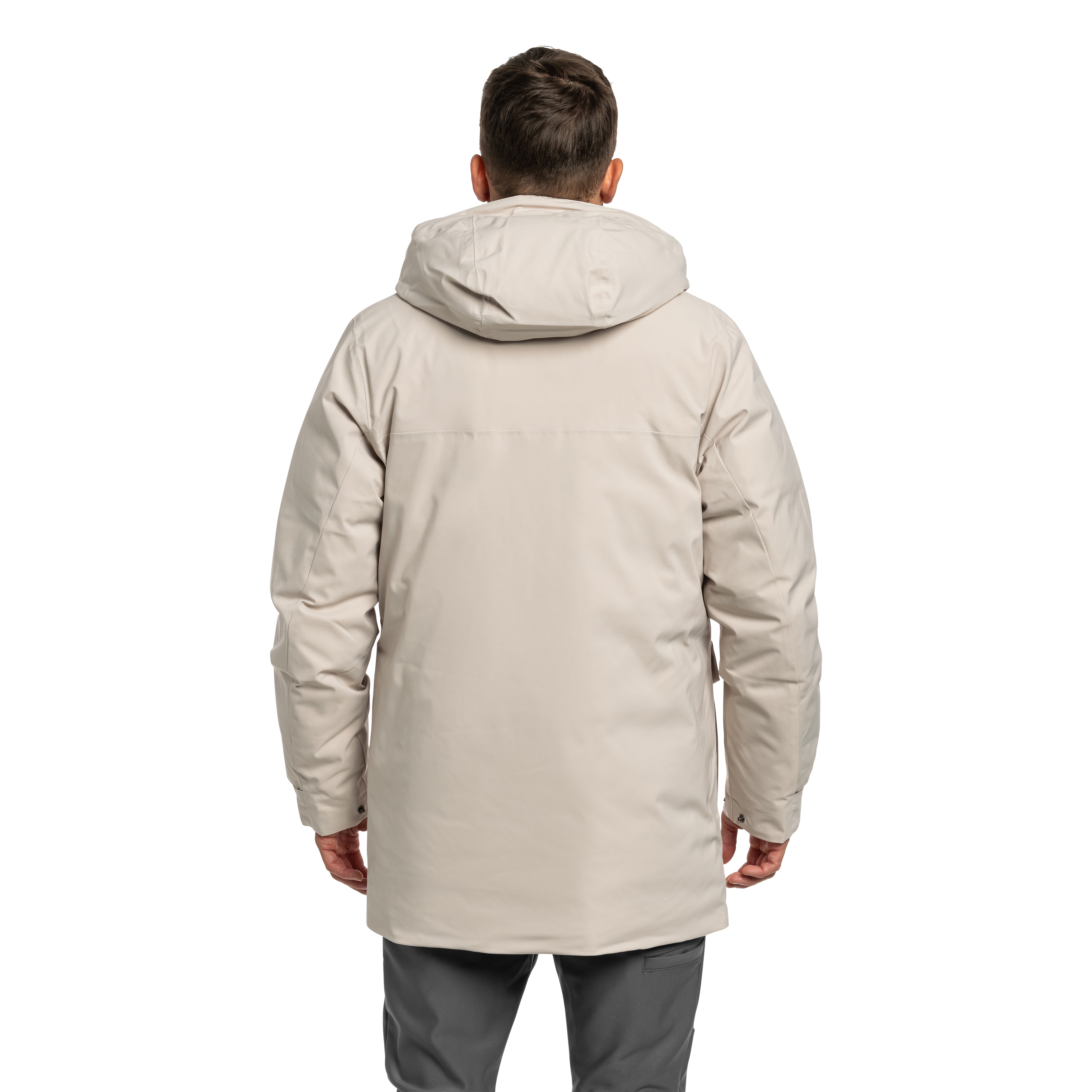 Columbia Street Heights Waterproof Down Parka Jacket - Dark Stone