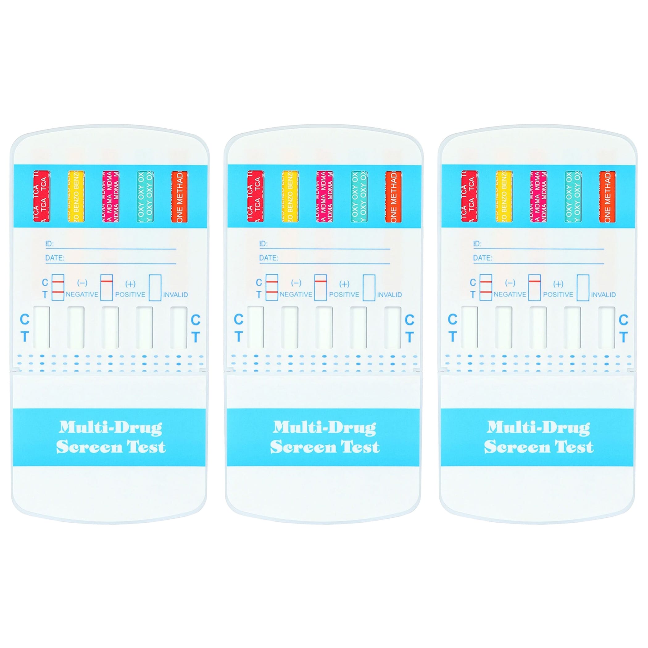 Temptavit Multitest Drug Test for drugs and medications in urine 13 substances - 3 pcs.
