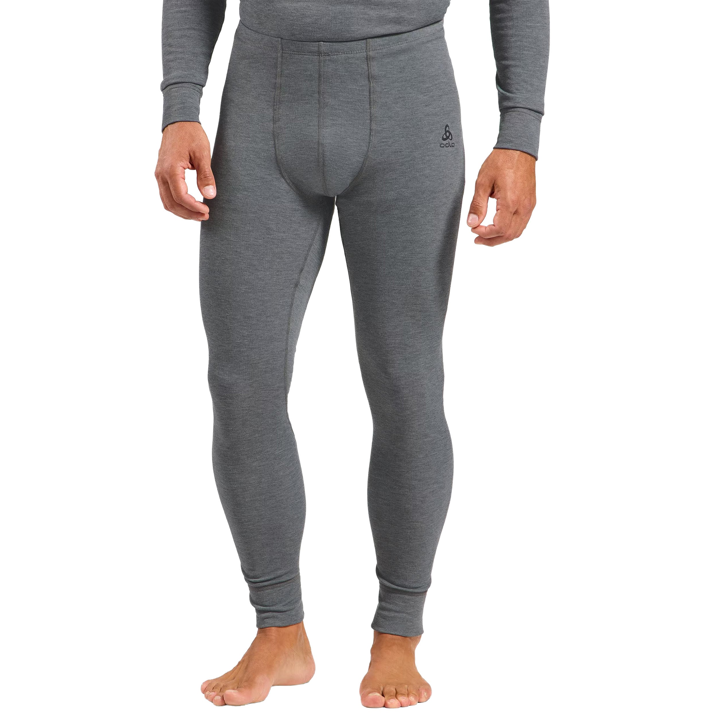 Odlo Active Warm Thermal Leggings - Odlo Steel Grey Melange