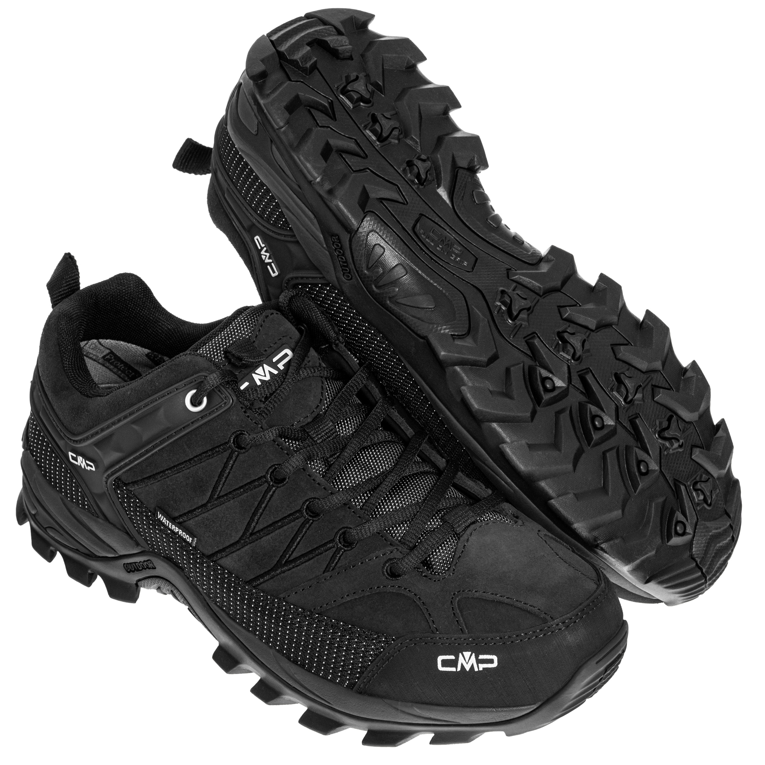 CMP Rigel Waterproof Low Trekking Shoes - Black