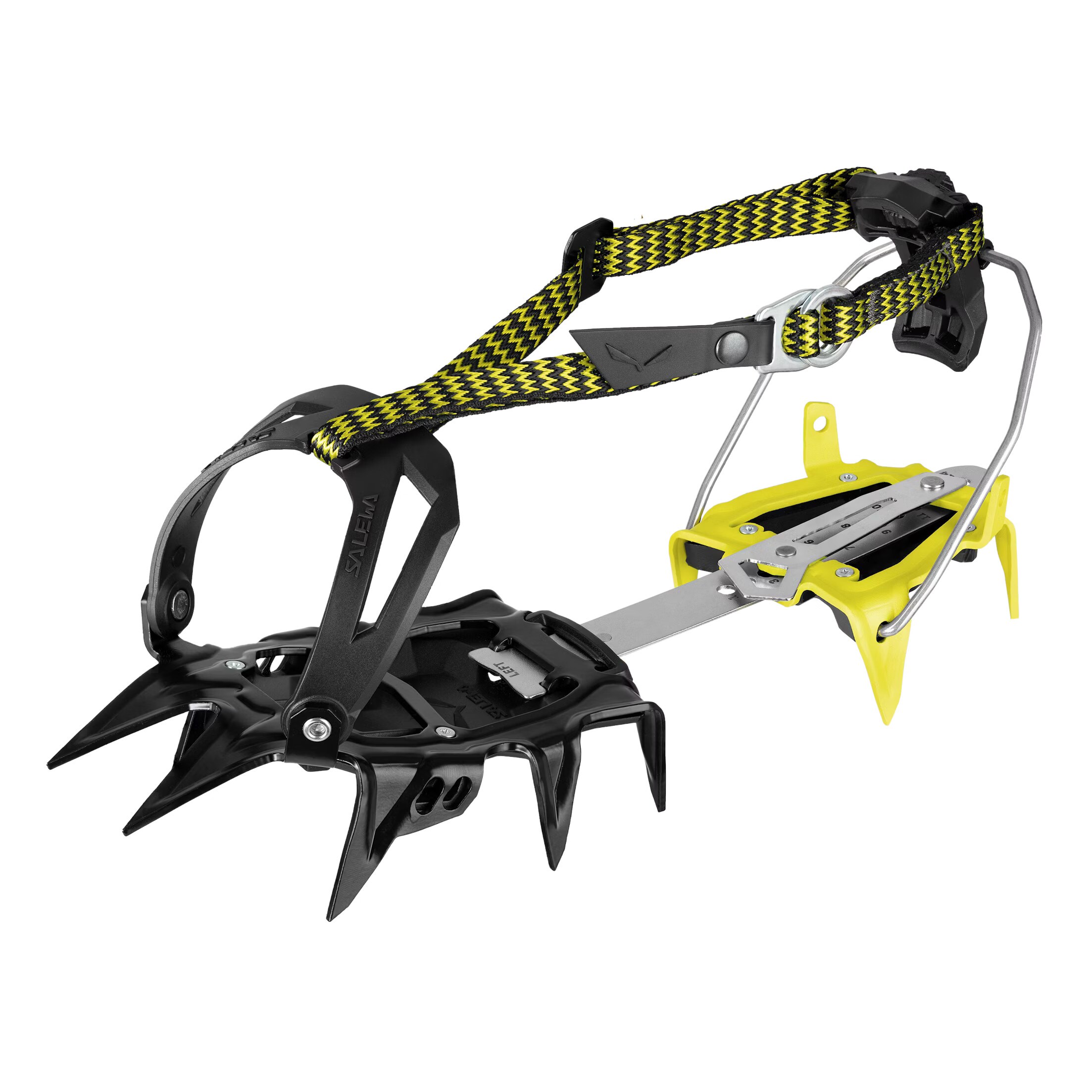 Alpinist Combi Crampons - Black/Yellow