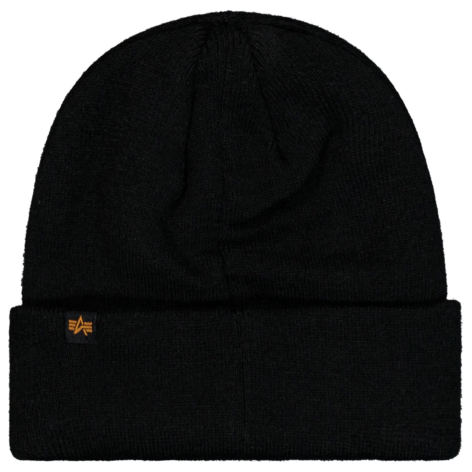Alpha Industries 3D Beanie Hat - Black/Silver