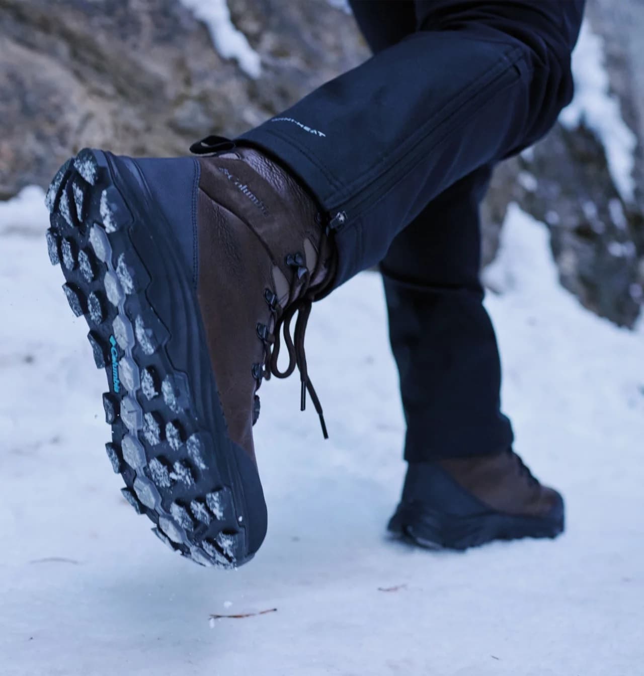 Columbia Expedicionist Extreme Snow Boots - Cordovan/Mud