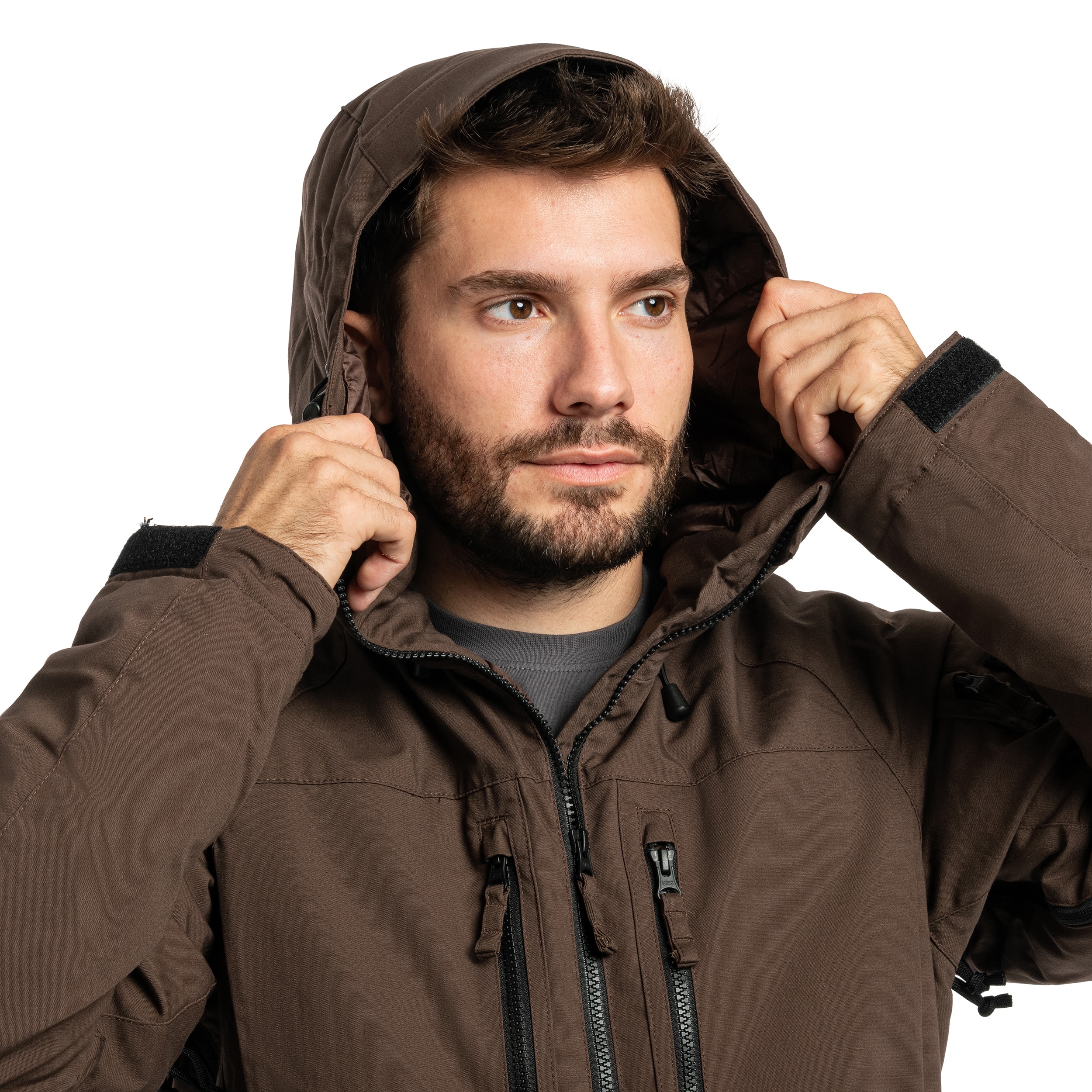 Helikon-Tex Winter Yukon Duracanvas Jacket - Earth Brown