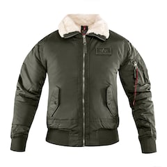 Alpha Industries N3B VF 59 Veste 103141/01 Sage Vert Neuf