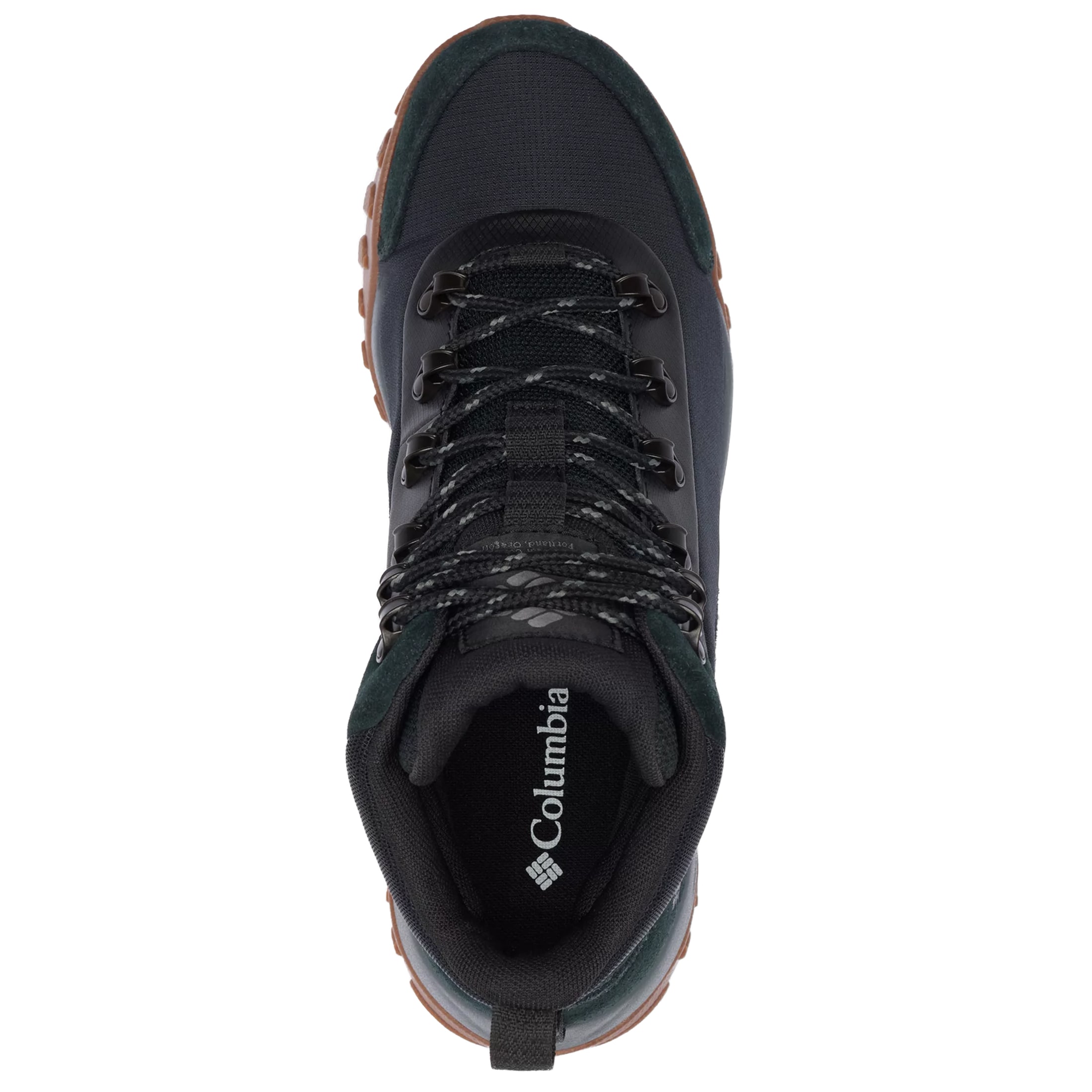 Columbia Burnsider Waterproof Boots - Black/City Grey