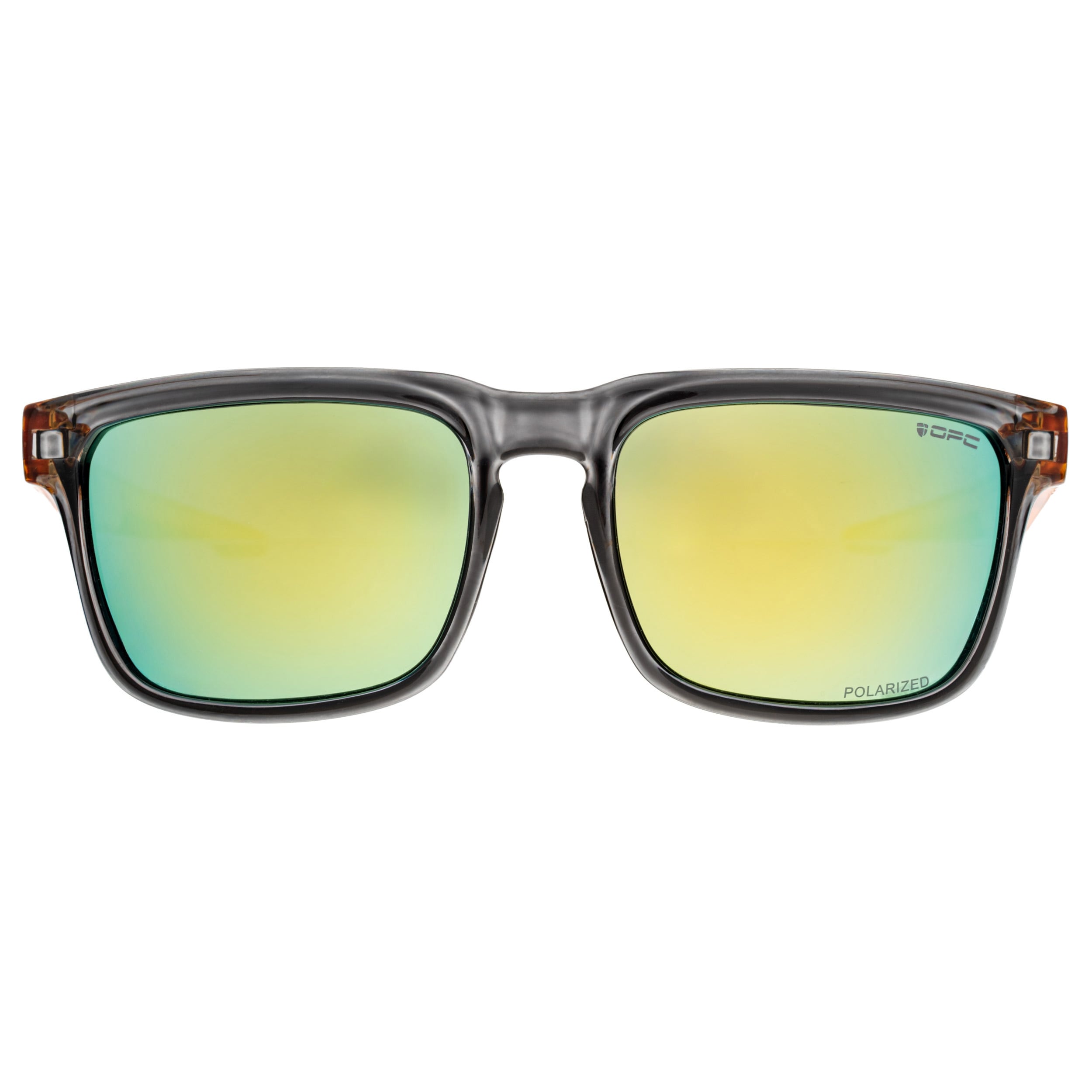 OPC Lifestyle California Black/Yellow Revo Polarized Sunglasses