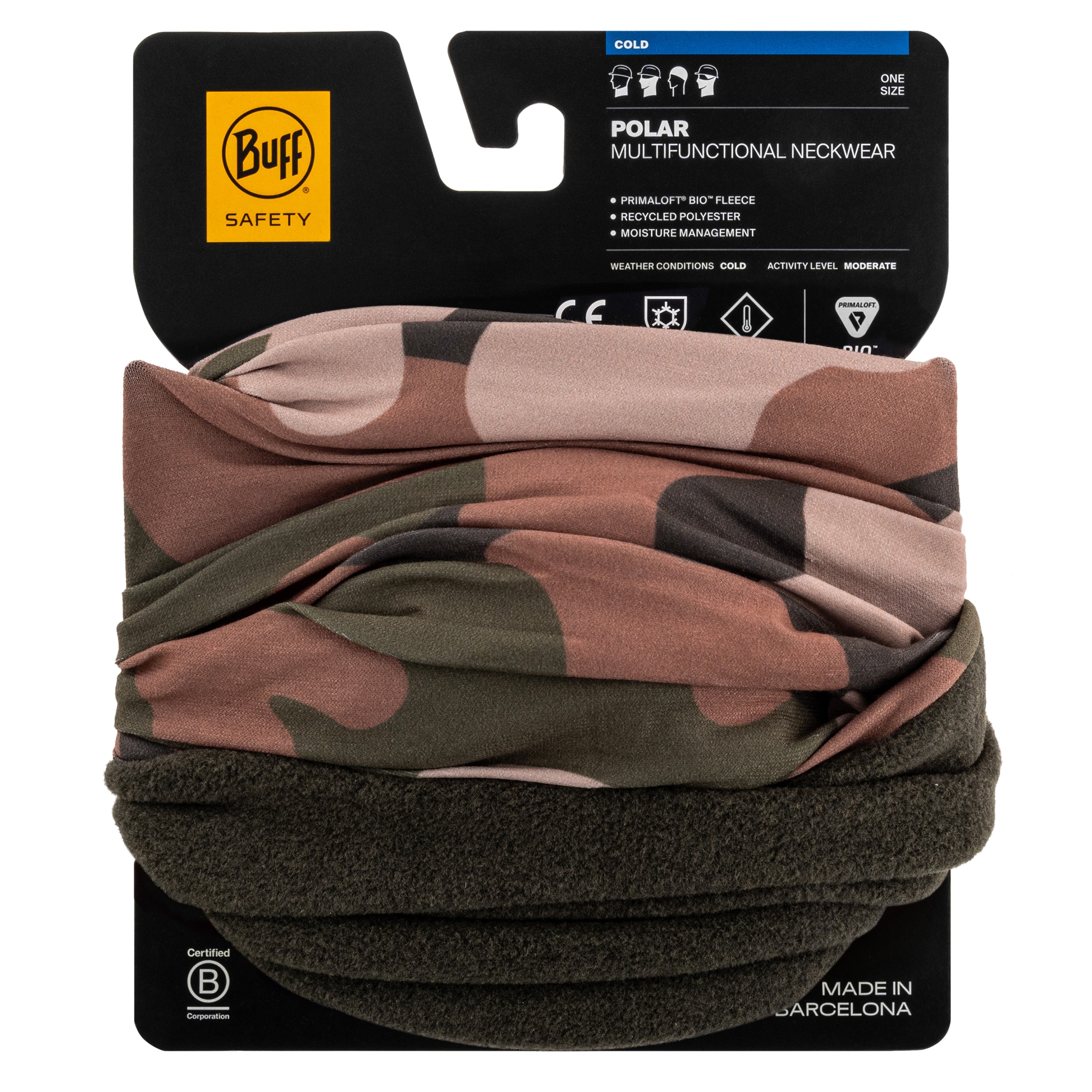 Buff Safety Polar Neckwear Protective Scarf - Cyres Forest