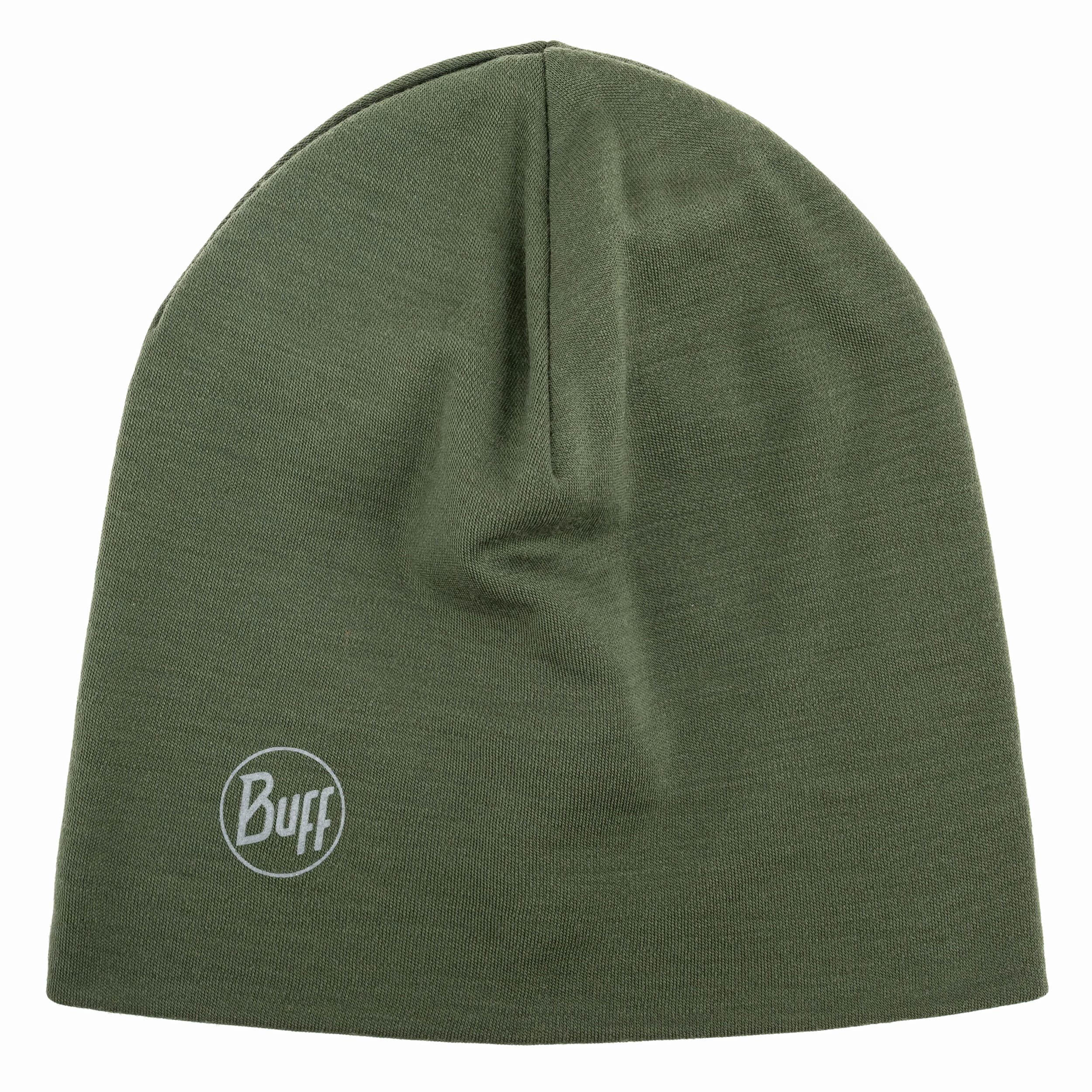Buff Safety Merino Wool Thermal 1 Layer Solid Hat - Cedar