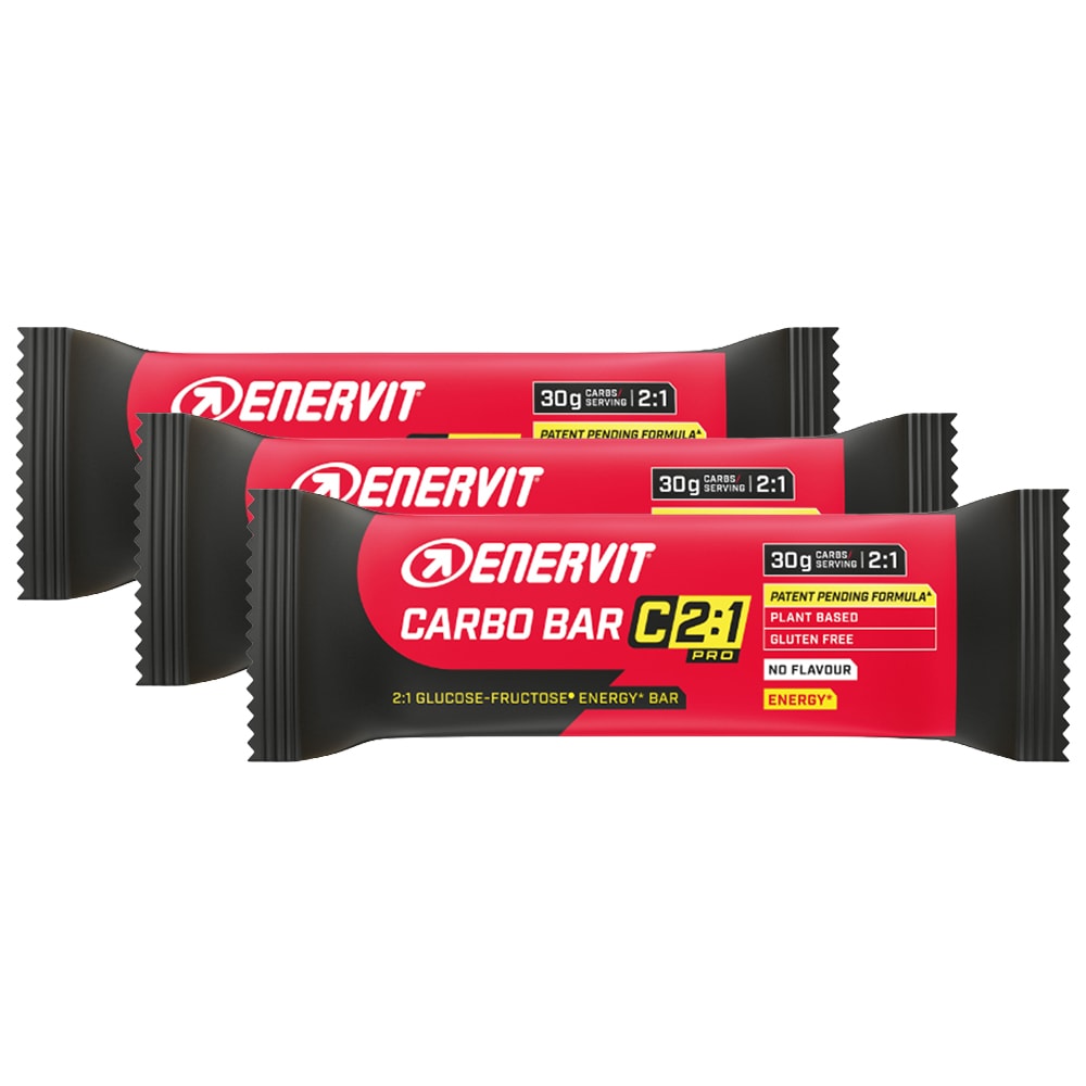 Enervit C2:1 Carbo Energy Bar 45 g No Flavour - 3 pcs.