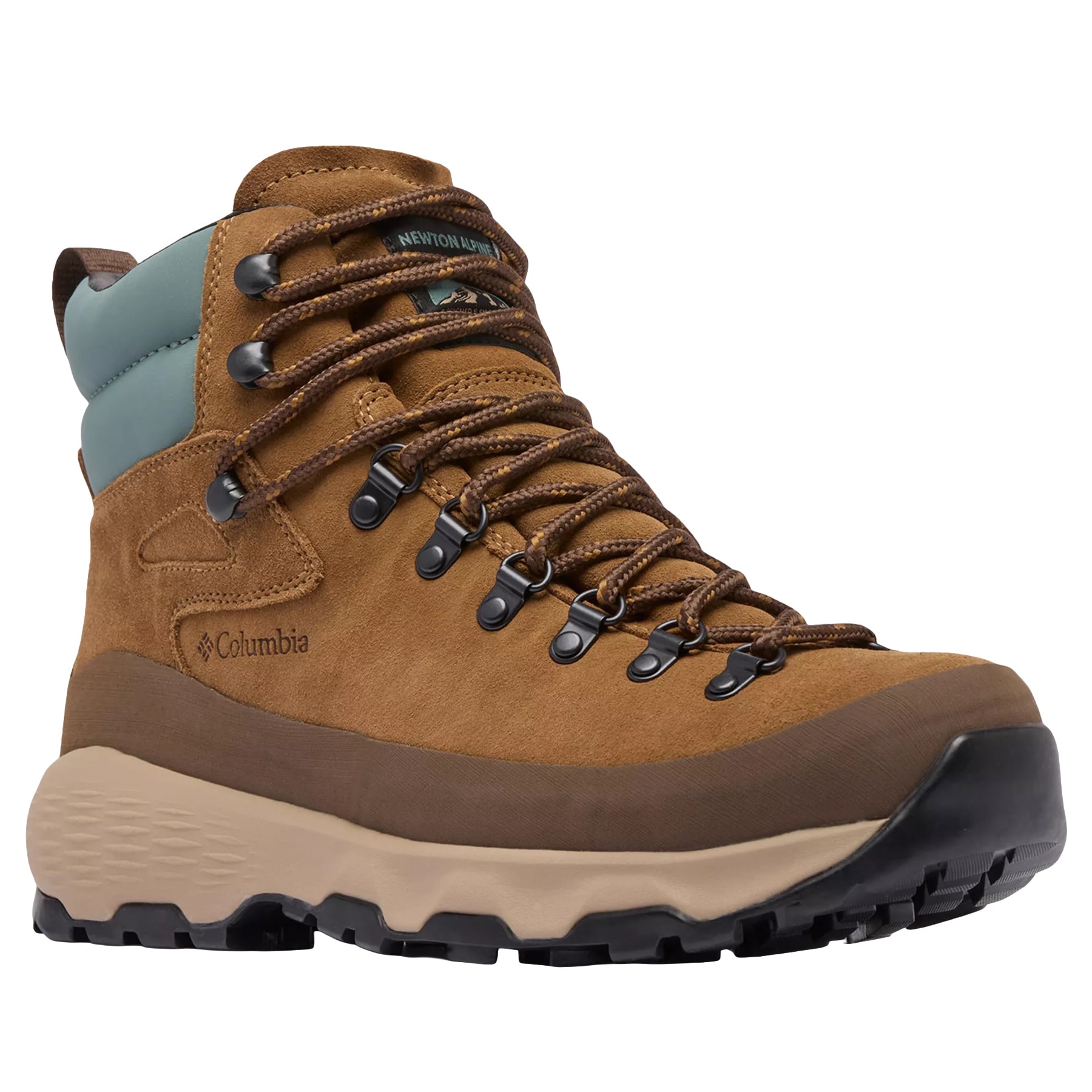 Columbia Newton Alpine PT Waterproof Boots - Light Brown/Metal