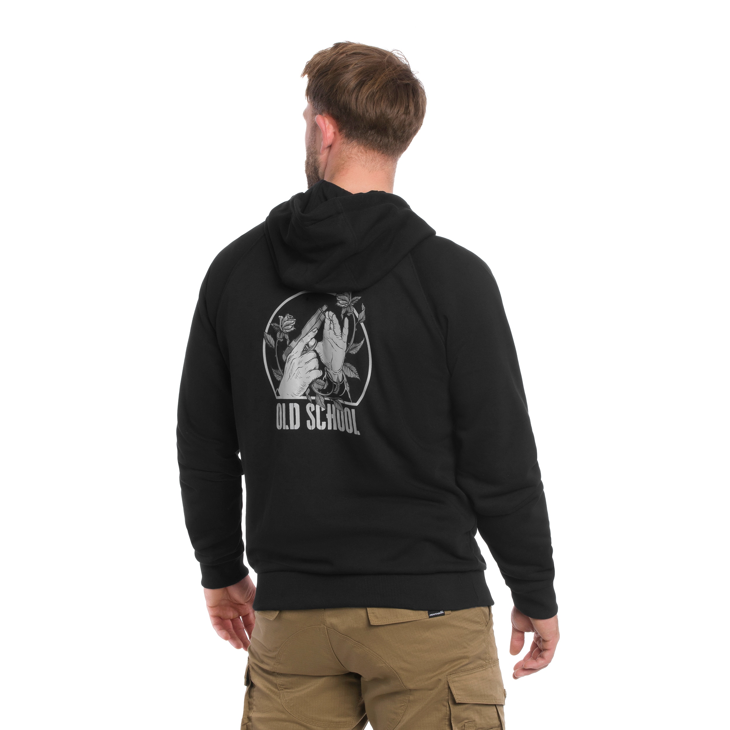 Helikon-Tex Full-Zip Old School Sweatshirt - Black