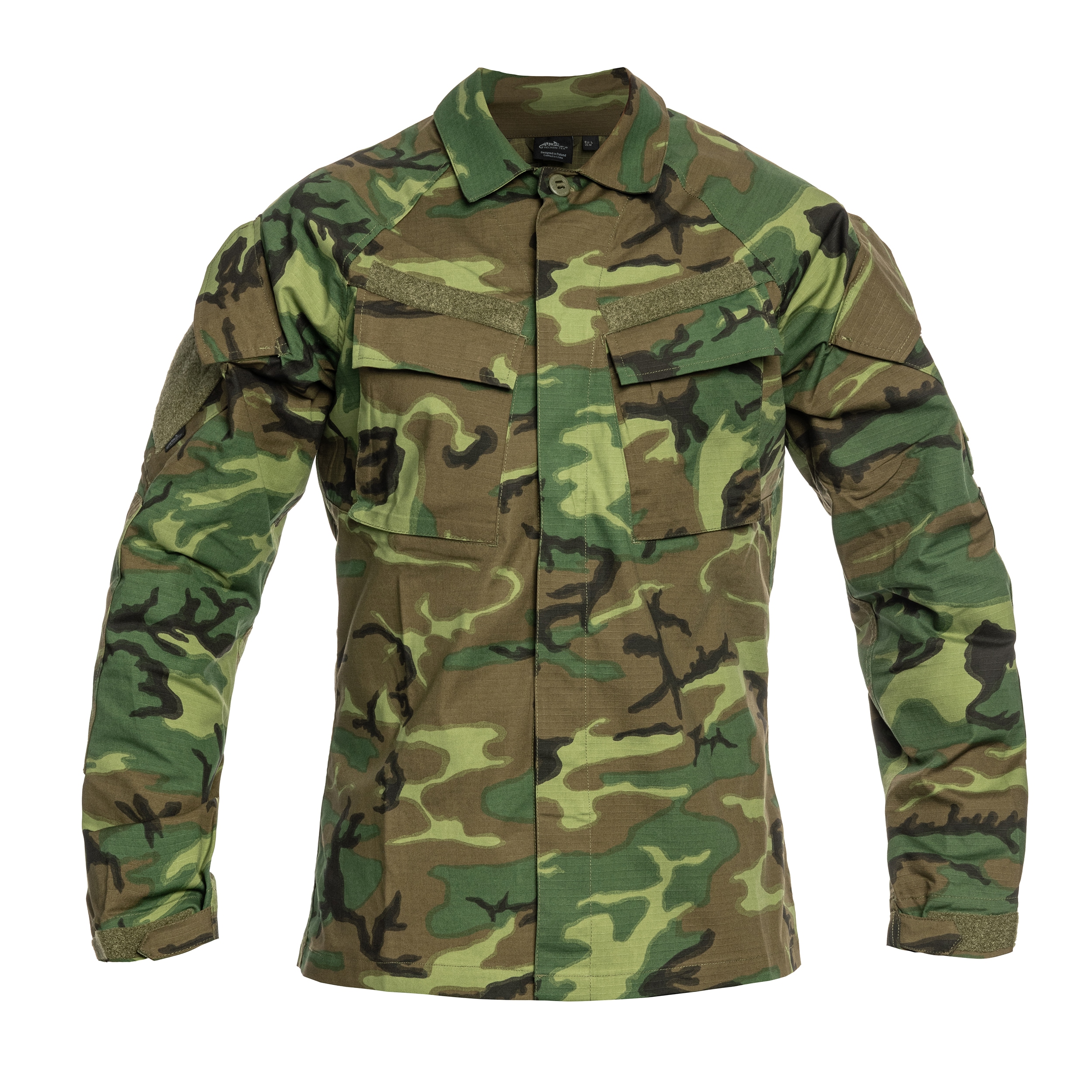 Helikon Raid Polycotton Stretch Rip-Stop Combat Shirt - ERDL