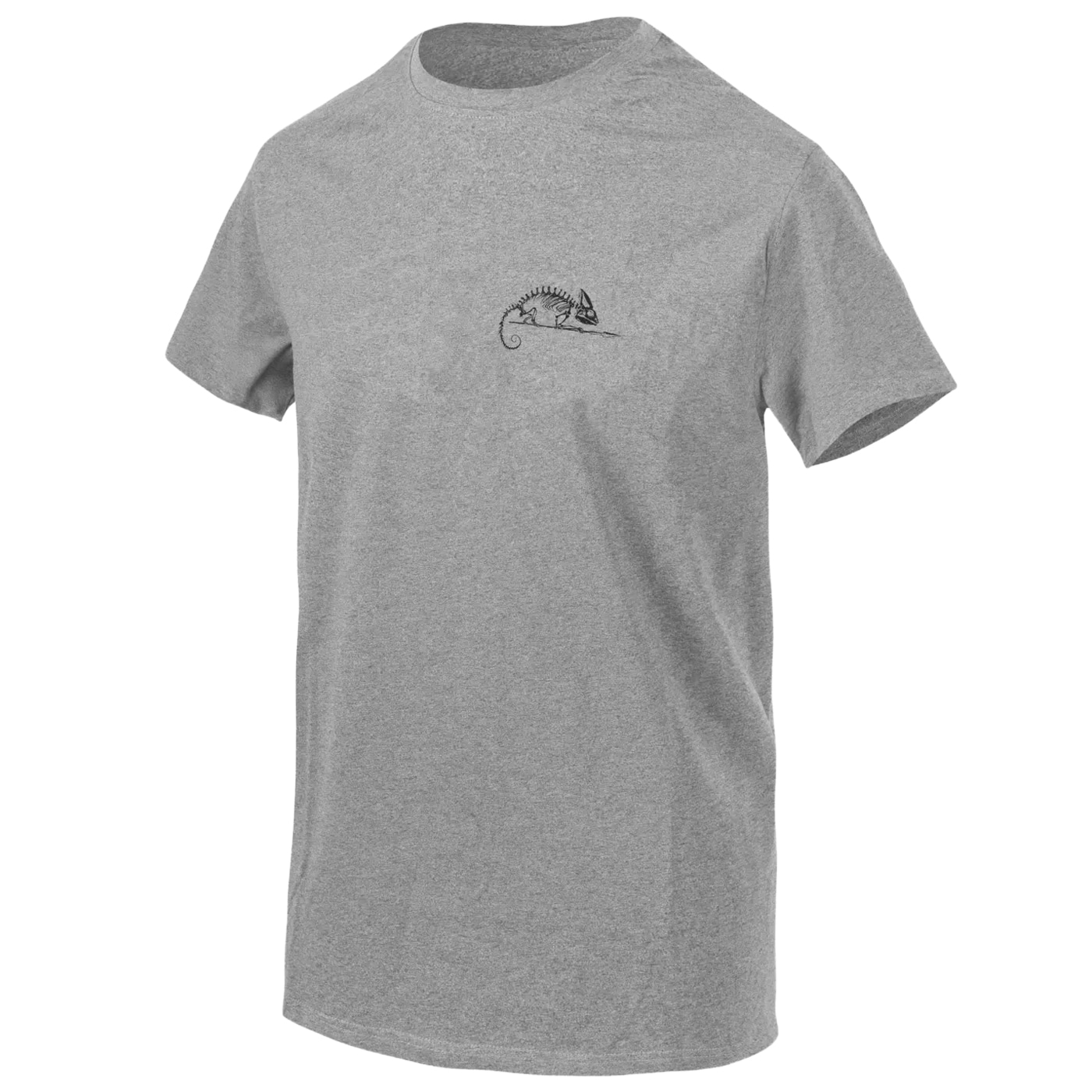 Helikon Logo T-Shirt - Mid Grey Melange