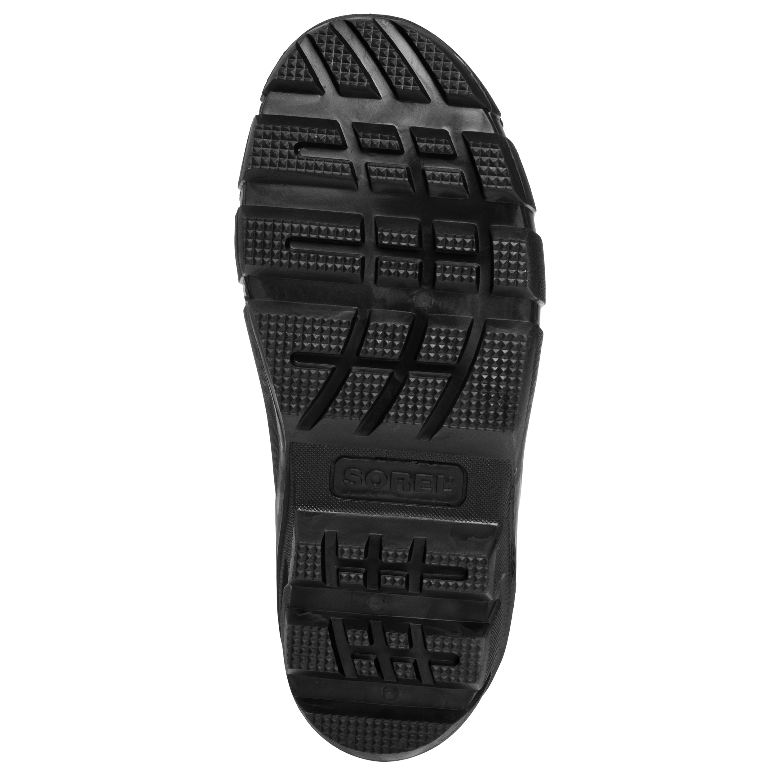 Sorel Flurry Print Youth Boot Children's Snow Boots - Black/City Grey