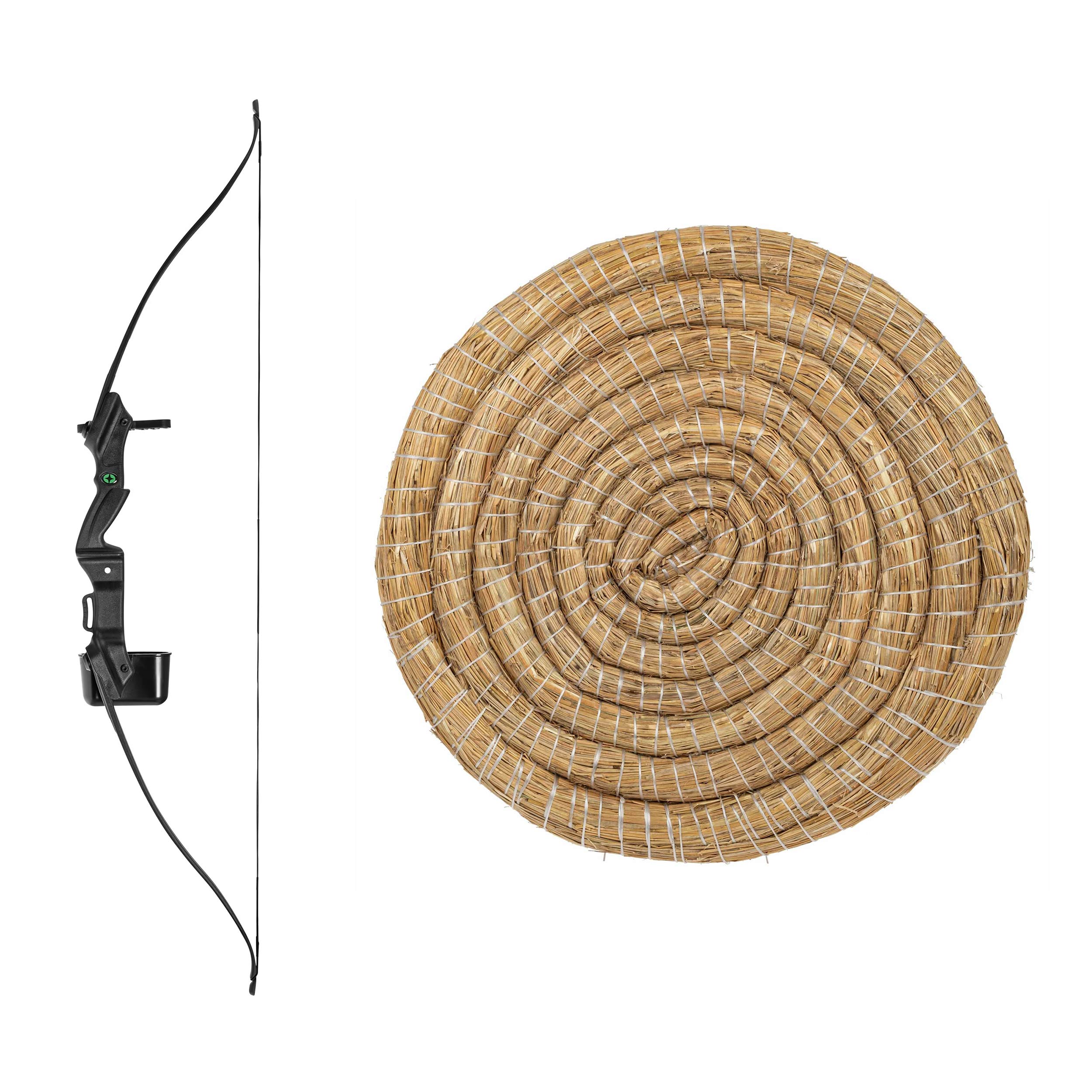 Crosman CenterPoint Sentinel Classic Bow + MF Trade Straw Archery Target 65 cm - Set