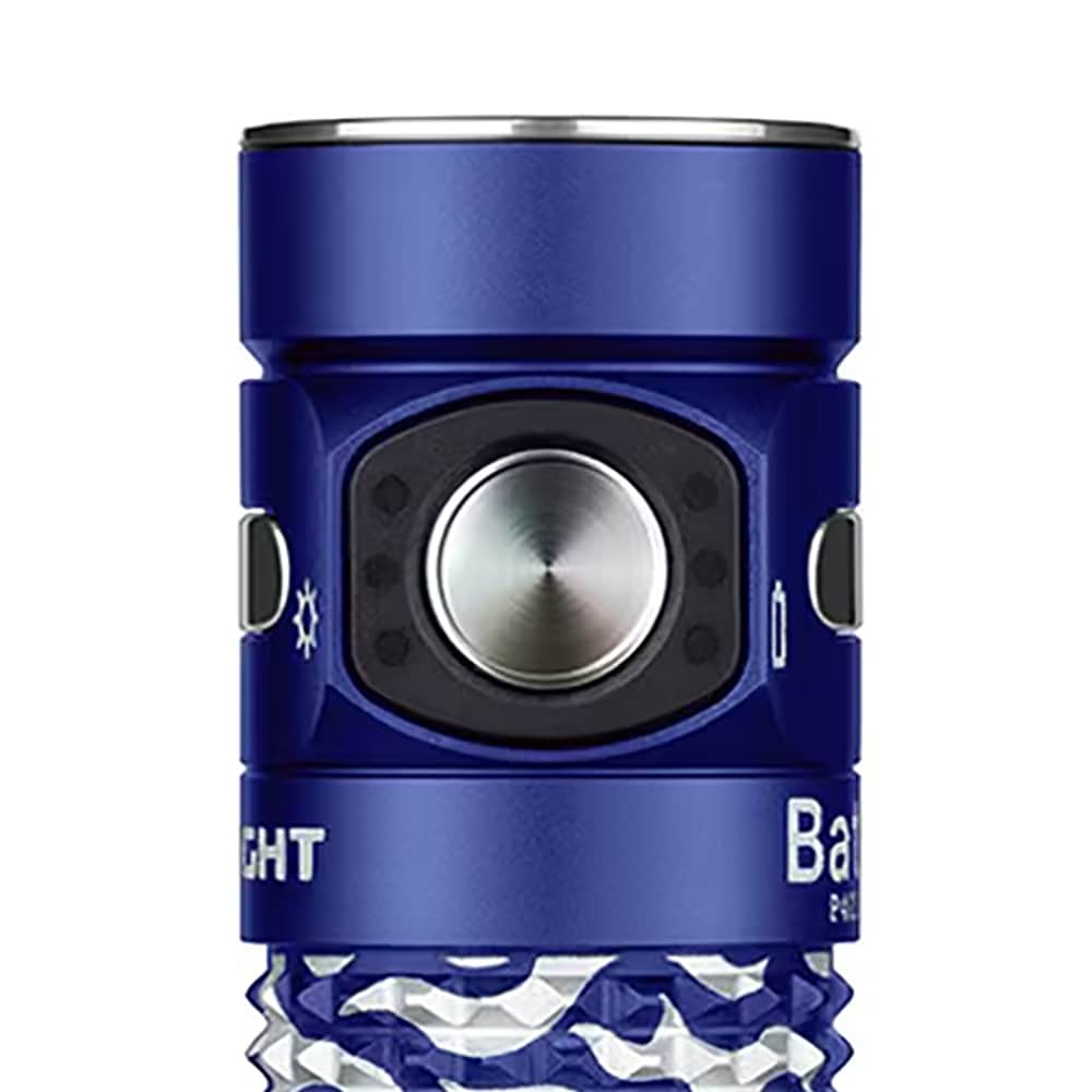 Olight Baton 4 Rechargeable Flashlight Blue Phantom - 1300 lumens