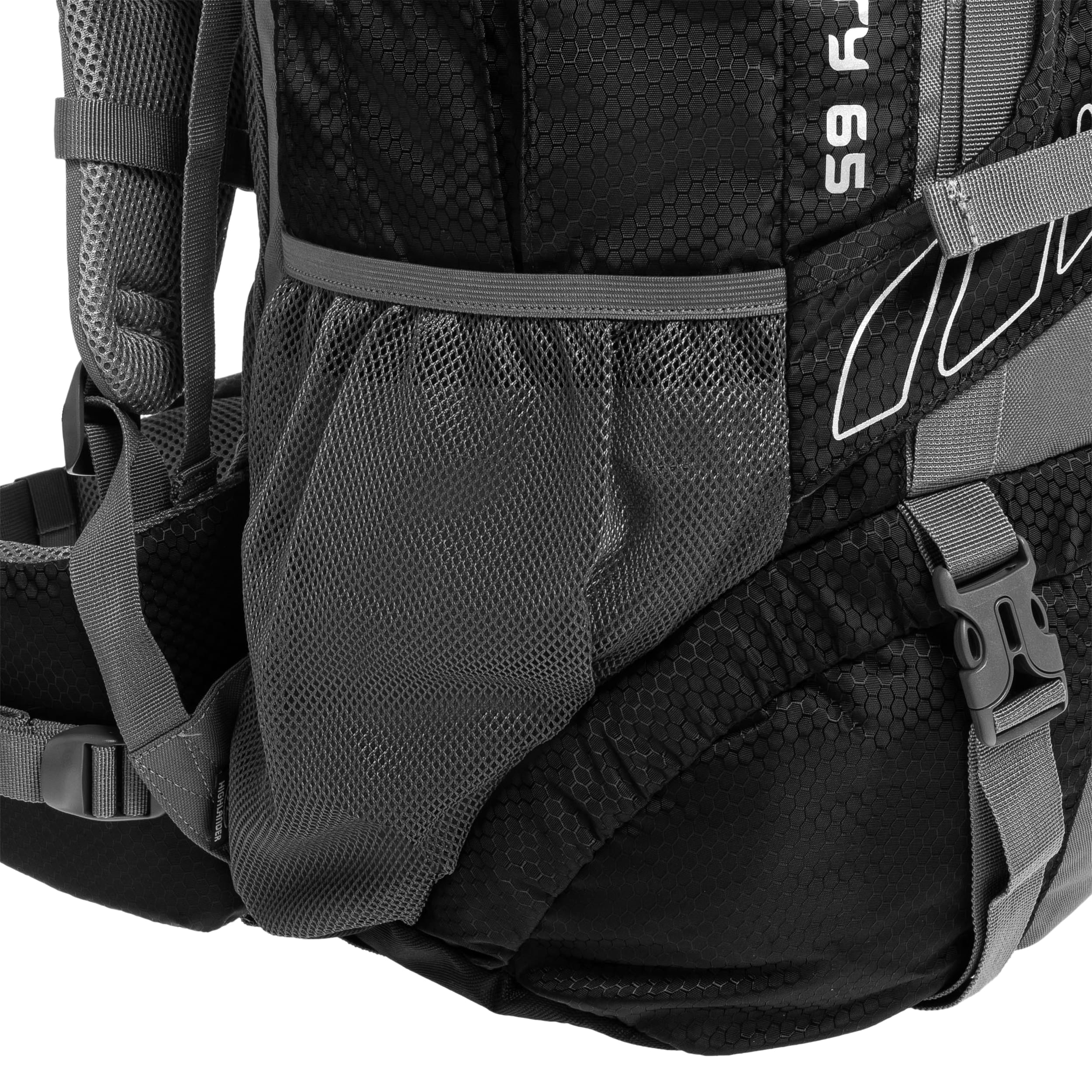 Highlander Outdoor Discovery Rucksack Backpack 65 l - Black