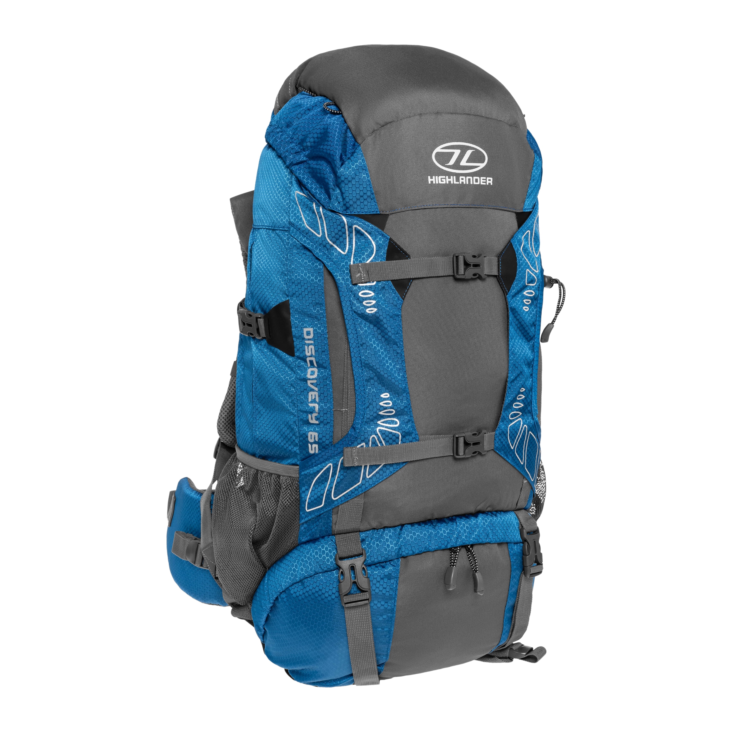 Highlander Outdoor Discovery Rucksack Backoack  65 l - Blue