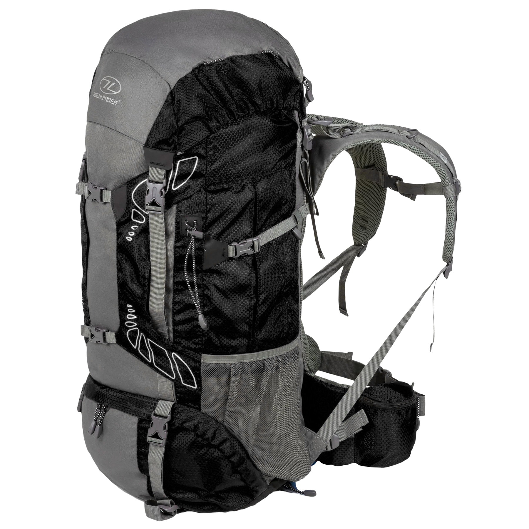 Highlander Outdoor Discovery Rucksack Backpack 85 l - Black