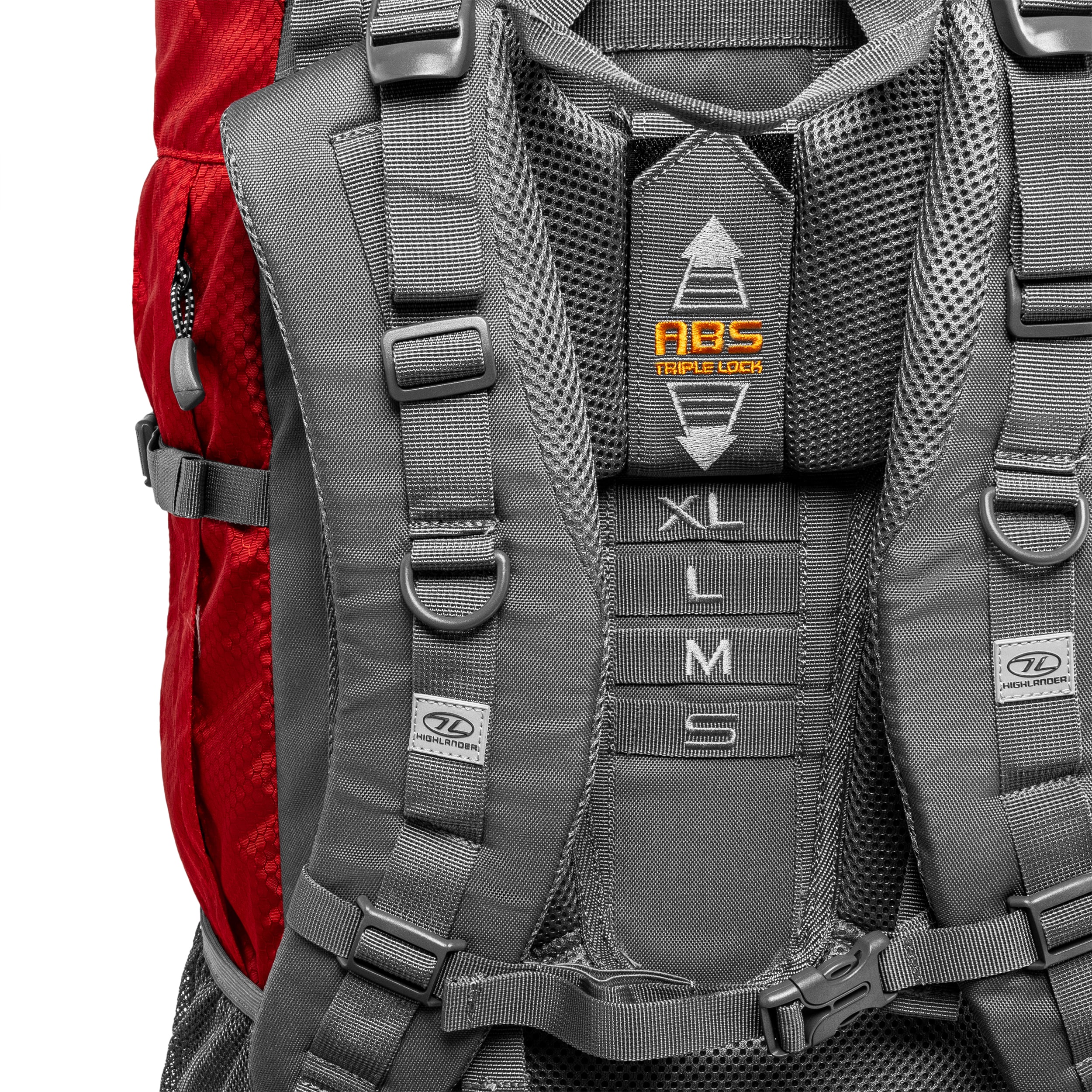 Highlander Outdoor Discovery Rucksack Backpack 85 l - Red