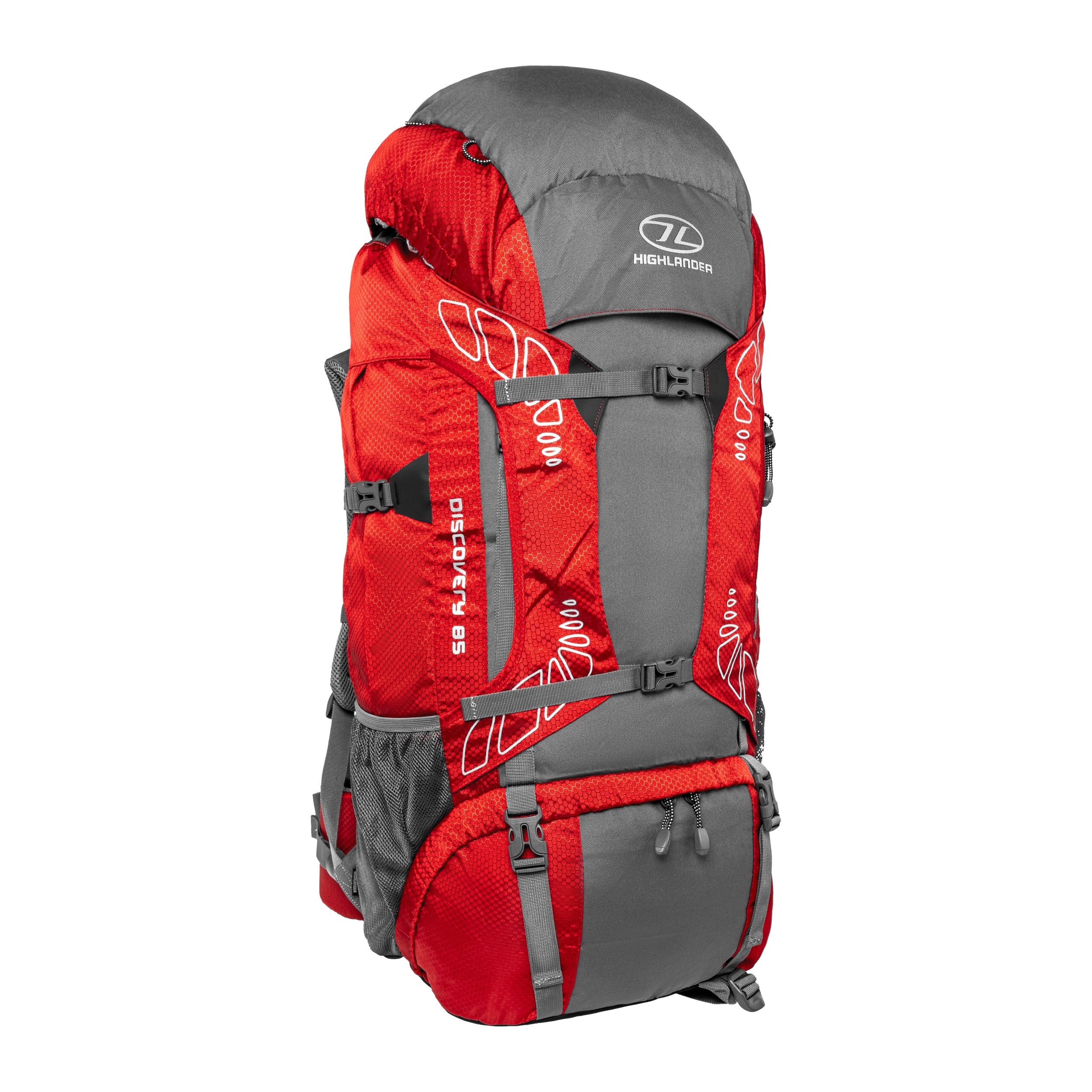 Highlander Outdoor Discovery Rucksack Backpack 85 l - Red