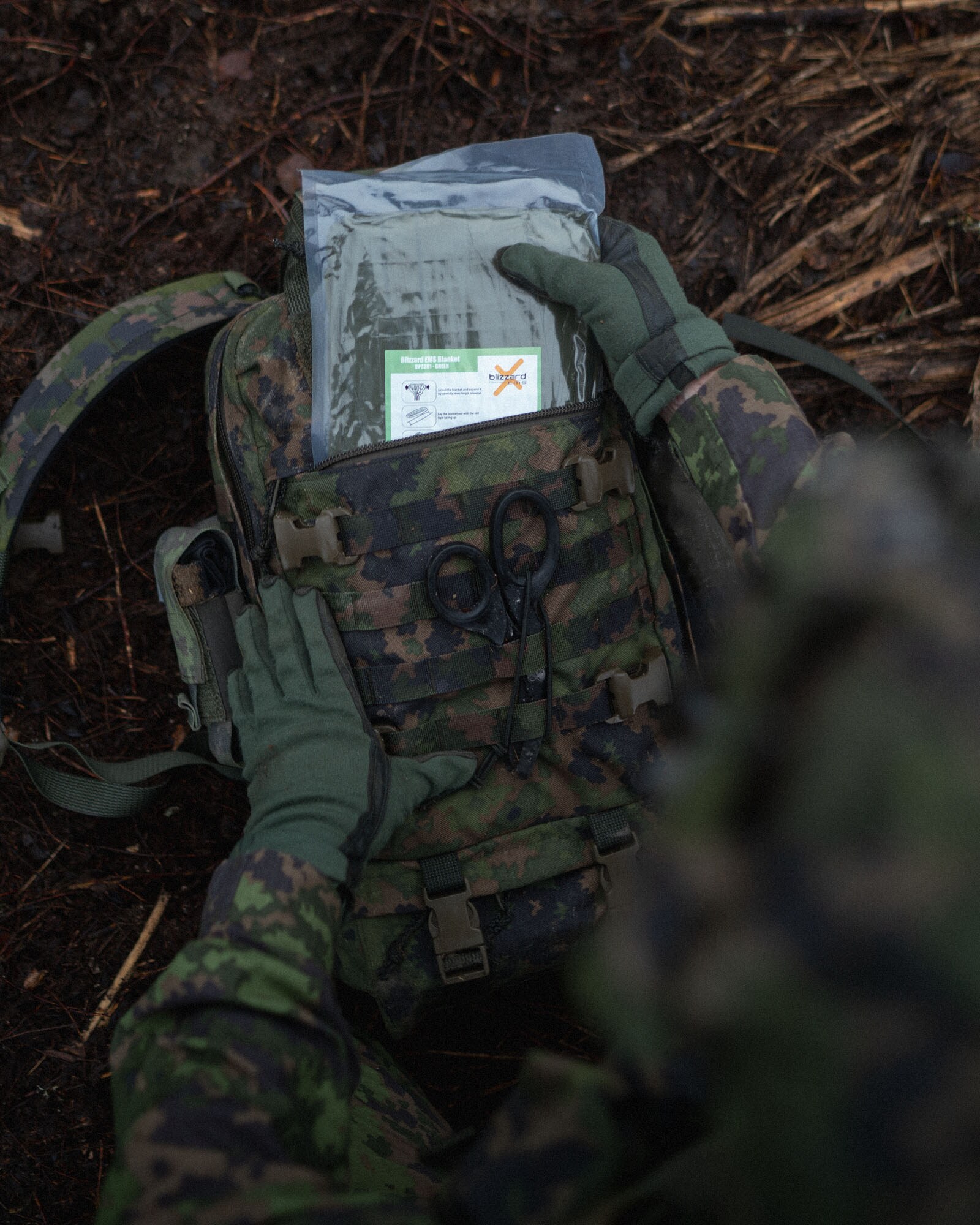 Savotta Medic Pack Backpack 18 l - M05 Finnish Woodland Camo