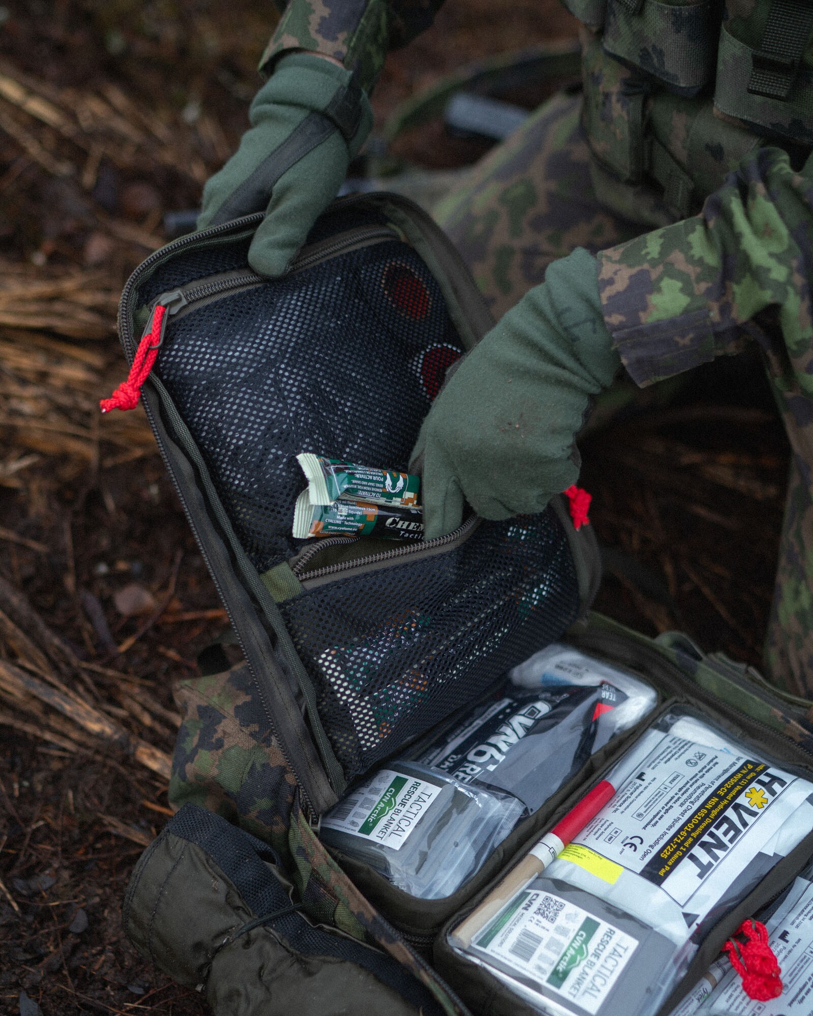 Savotta Medic Pack Backpack 18 l - M05 Finnish Woodland Camo